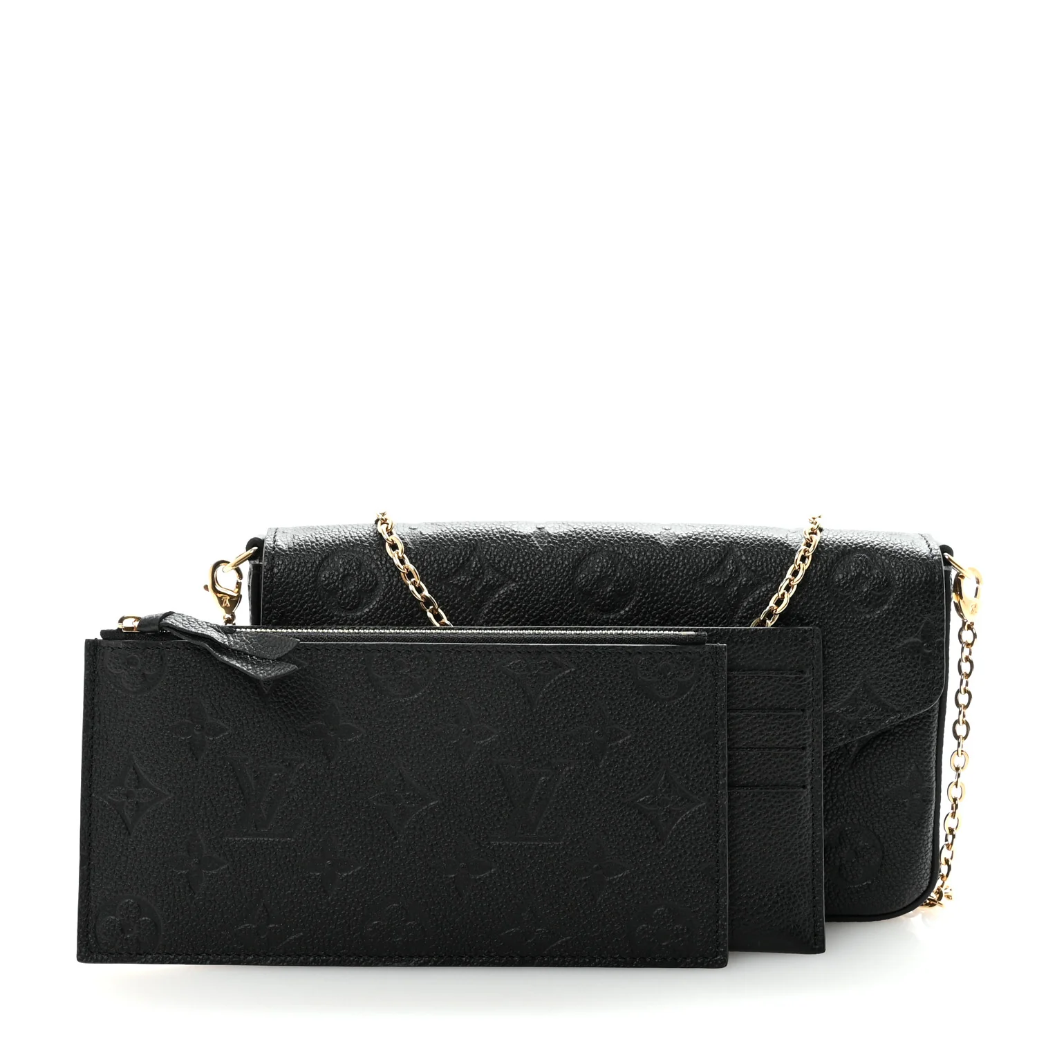 Empreinte Pochette Felicie Chain Wallet Black - Image 2