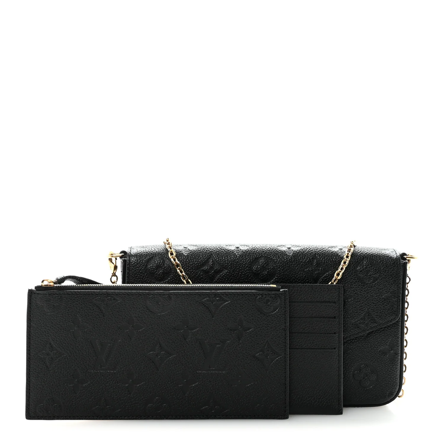 Empreinte Pochette Felicie Chain Wallet Black - Image 3