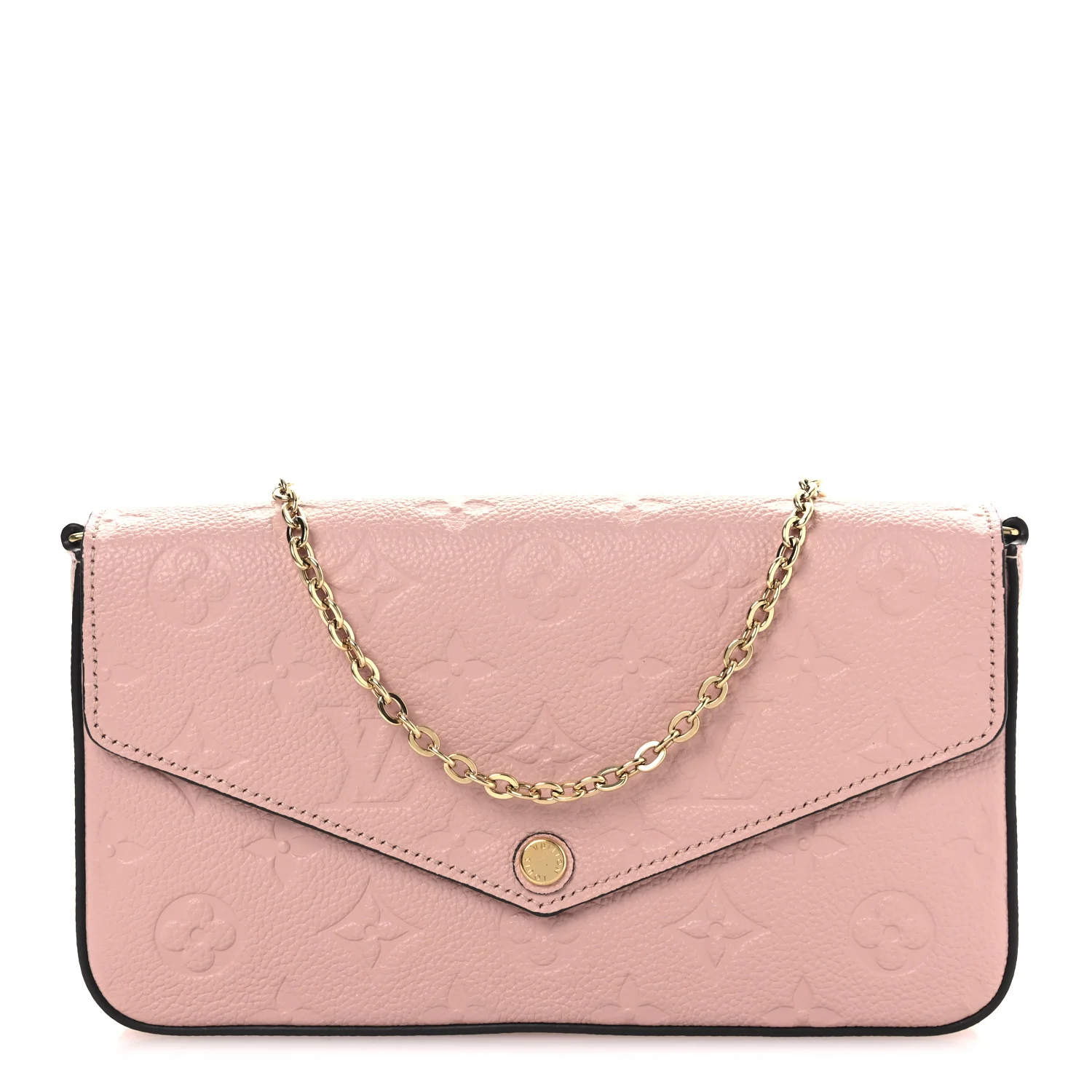 Empreinte Pochette Felicie Chain Wallet Rose Poudre