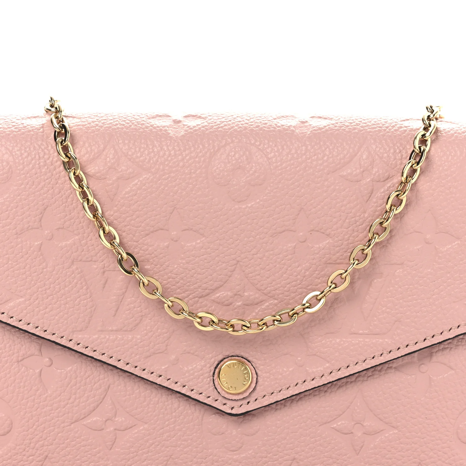 Empreinte Pochette Felicie Chain Wallet Rose Poudre - Image 8