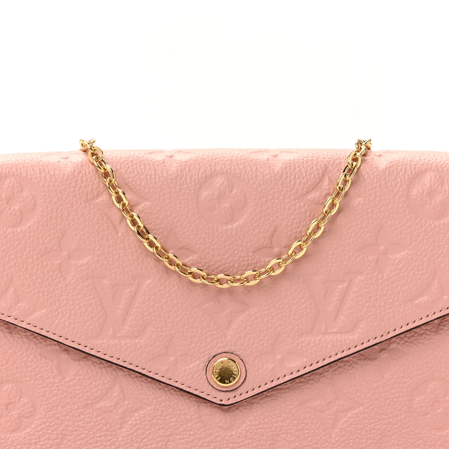 Empreinte Pochette Felicie Chain Wallet Rose Poudre - Image 14