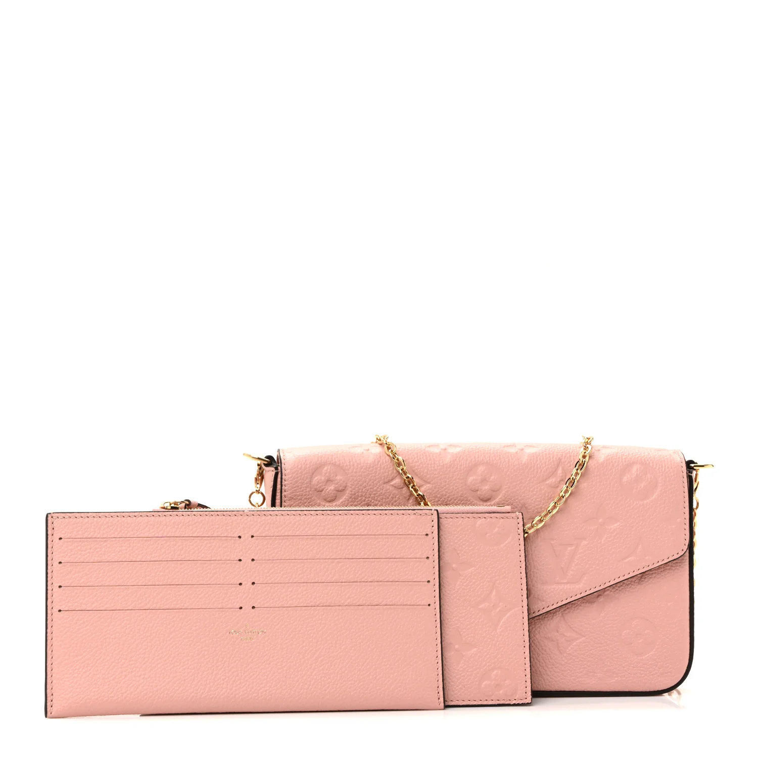 Empreinte Pochette Felicie Chain Wallet Rose Poudre - Image 5