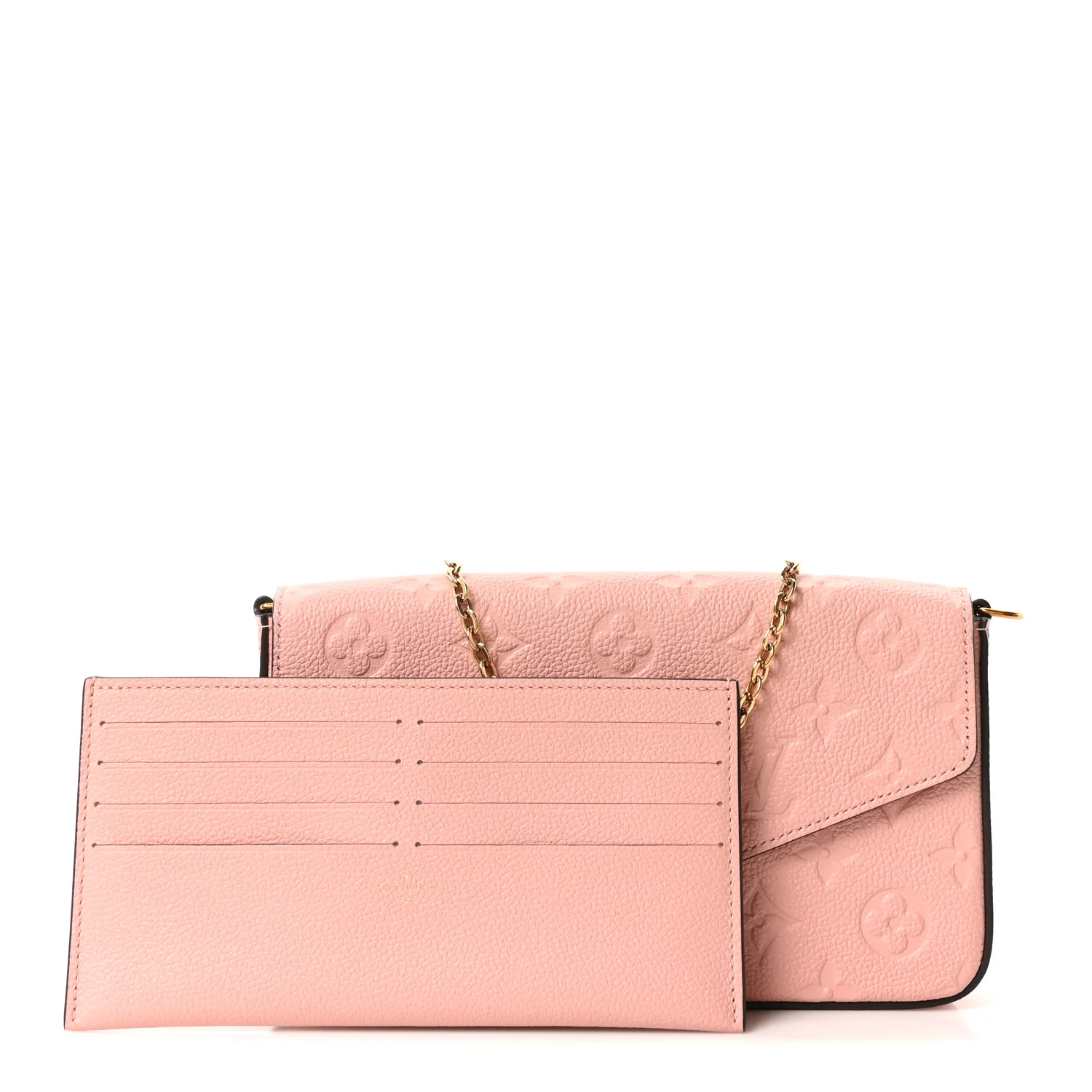 Empreinte Pochette Felicie Chain Wallet Rose Poudre - Image 3