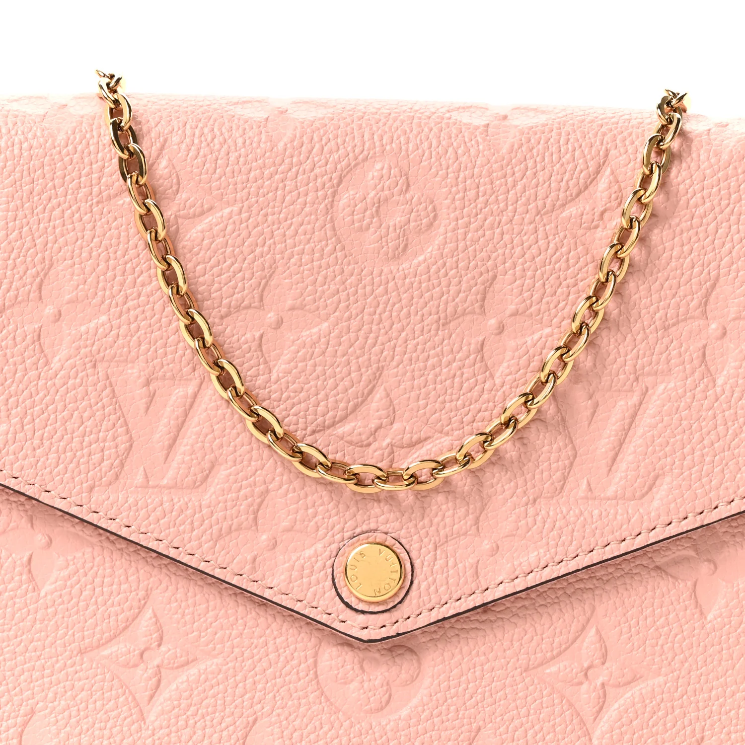Empreinte Pochette Felicie Chain Wallet Rose Poudre - Image 9