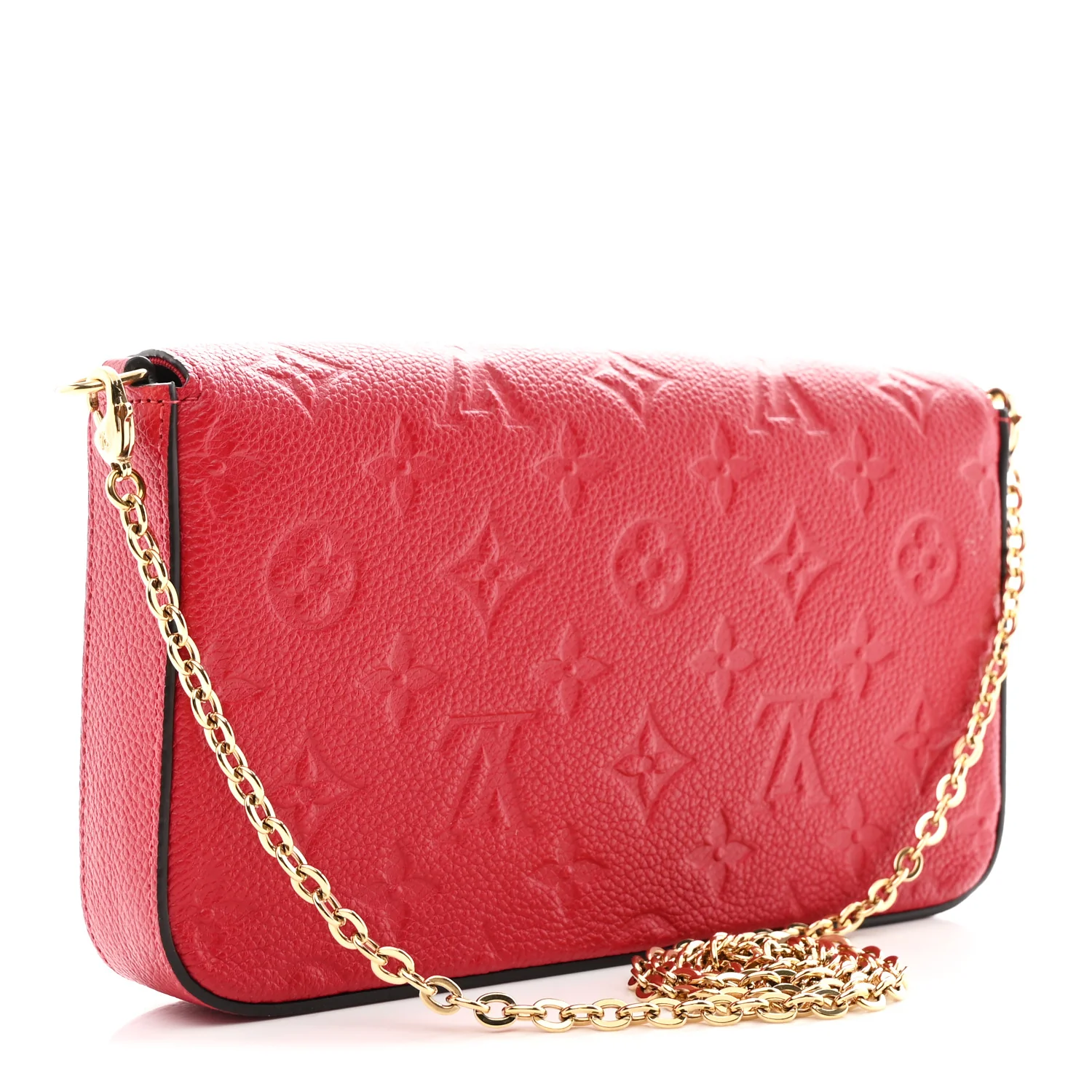 Empreinte Pochette Felicie Chain Wallet Scarlet - Image 4