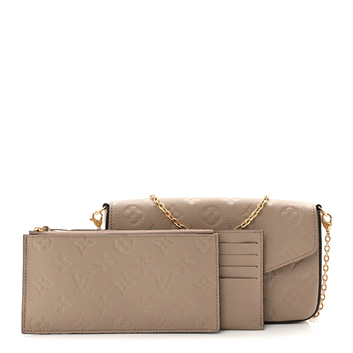 Empreinte Pochette Felicie Chain Wallet Tourterelle - Image 4