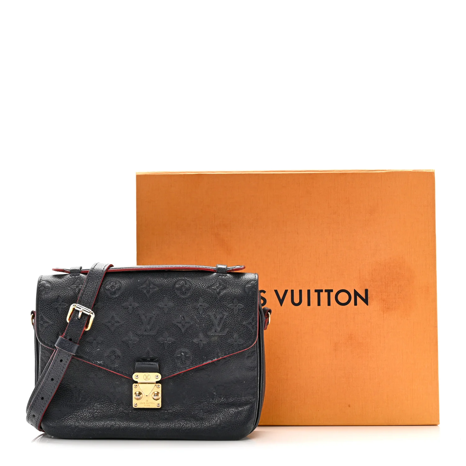 Empreinte Pochette Metis Marine Rouge - Image 12