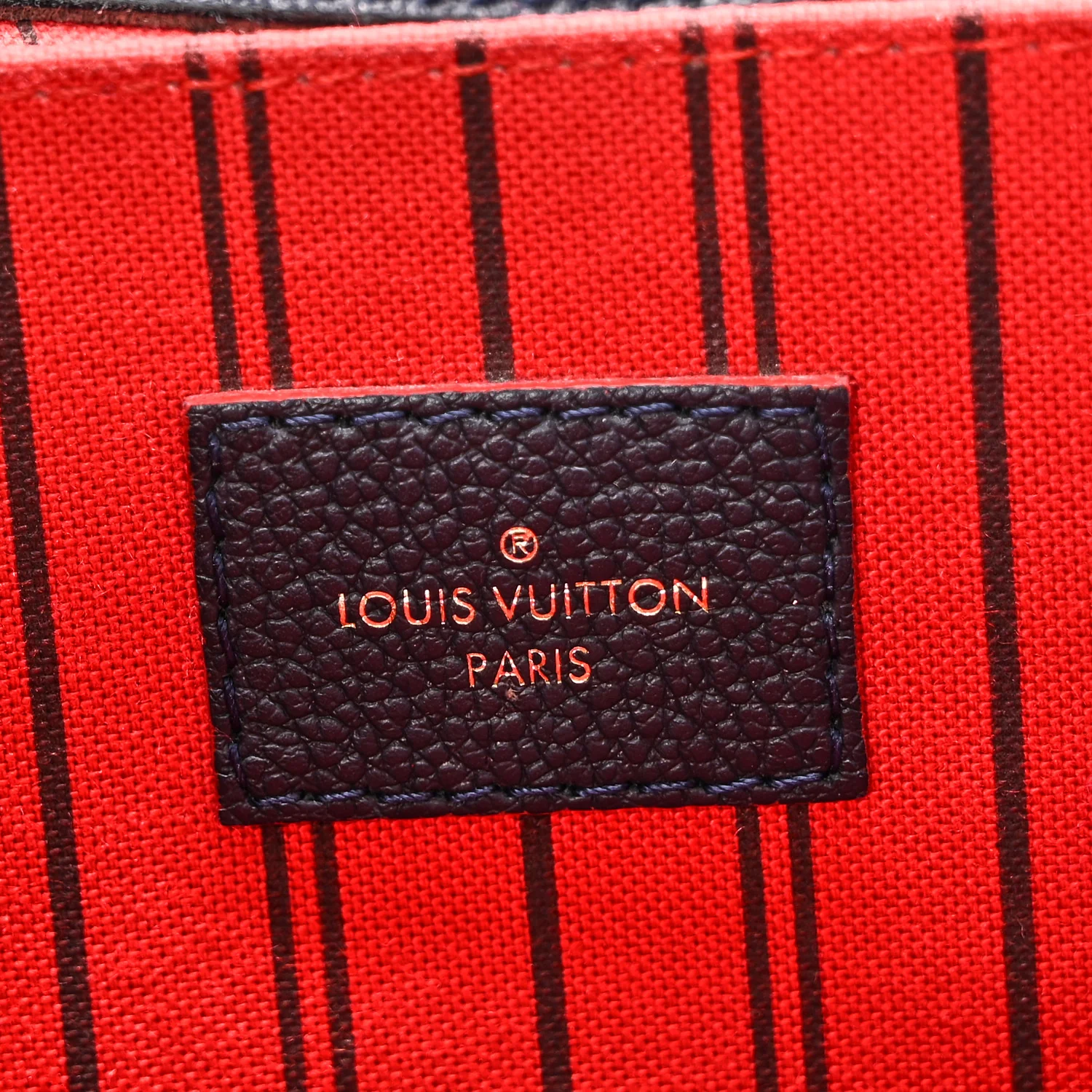 Empreinte Pochette Metis Marine Rouge - Image 6
