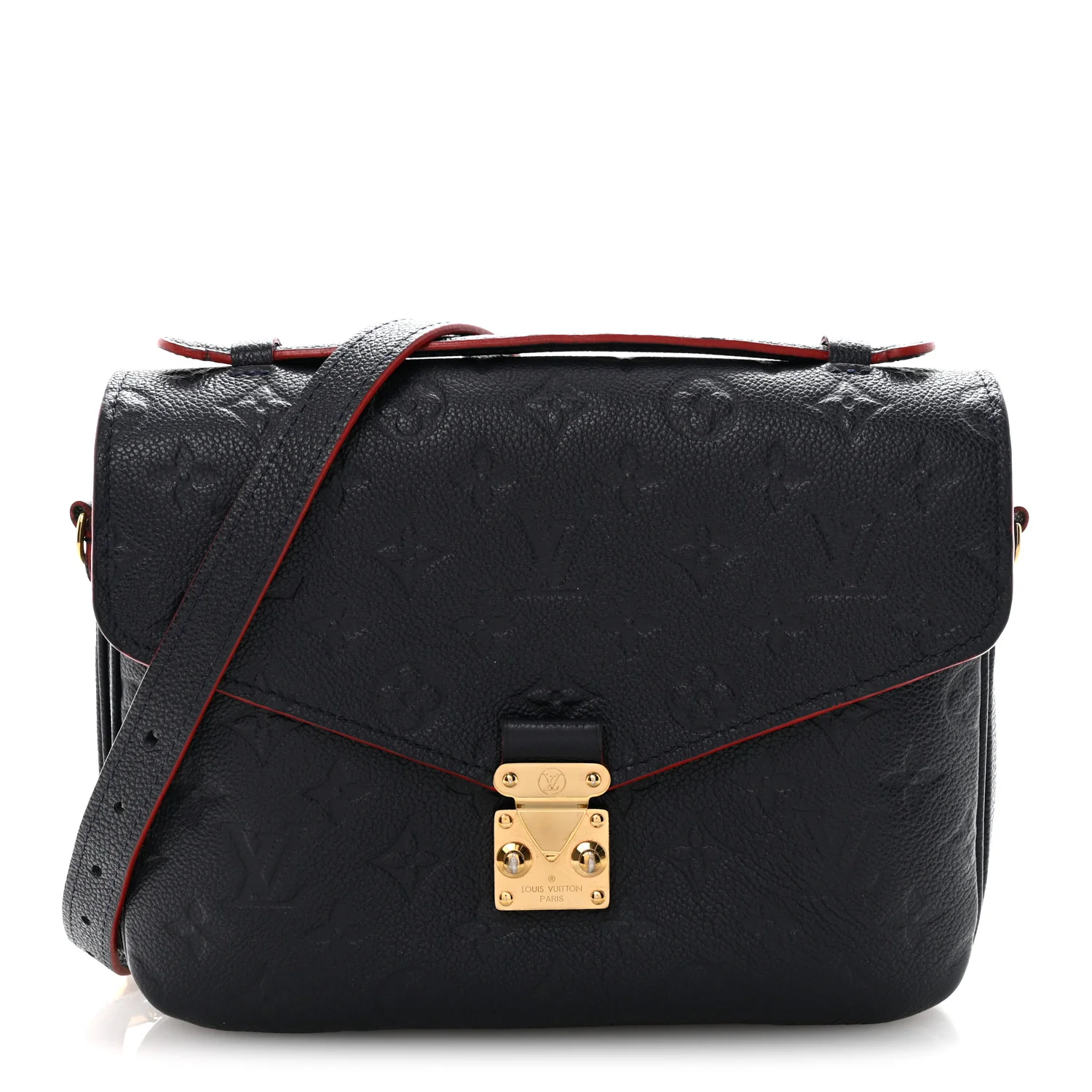 Empreinte Pochette Metis Marine Rouge