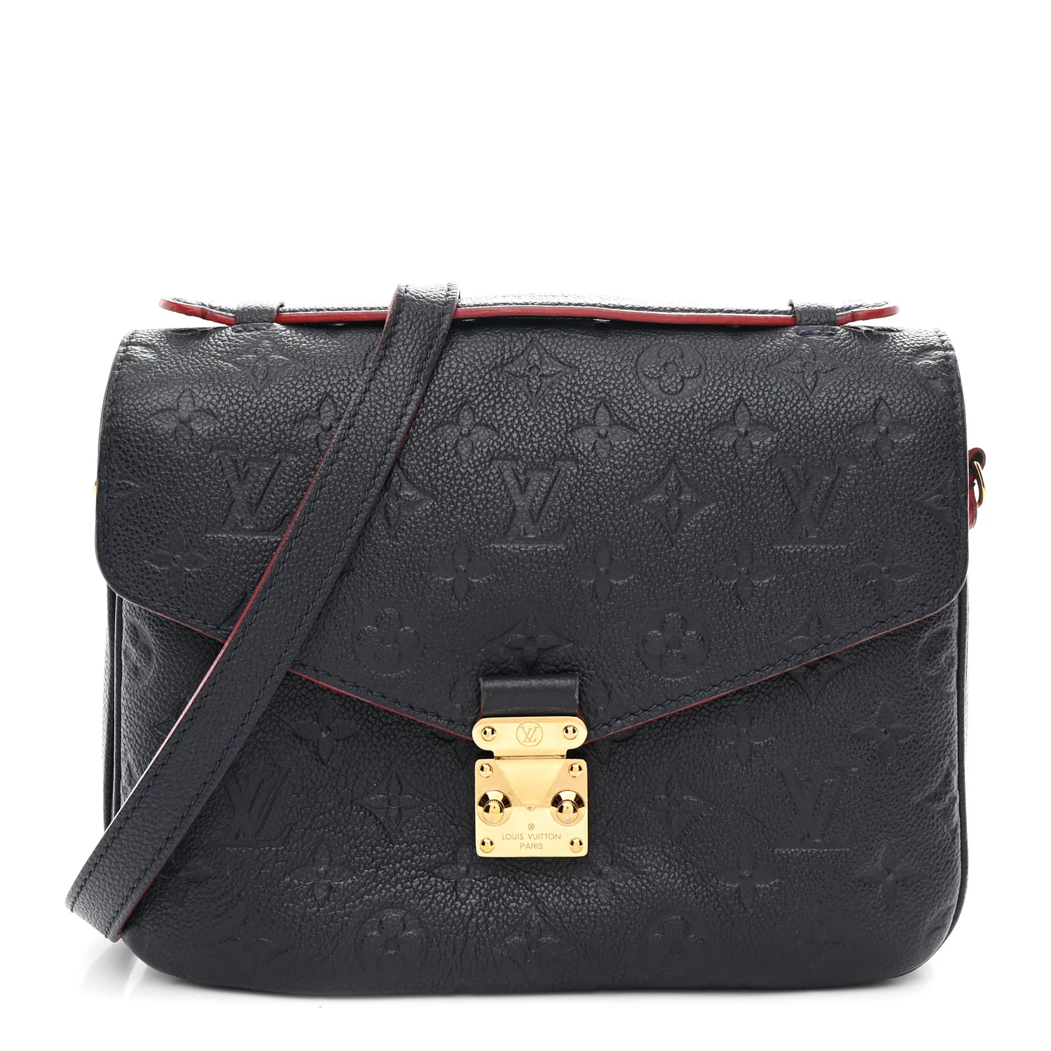 Empreinte Pochette Metis Marine Rouge