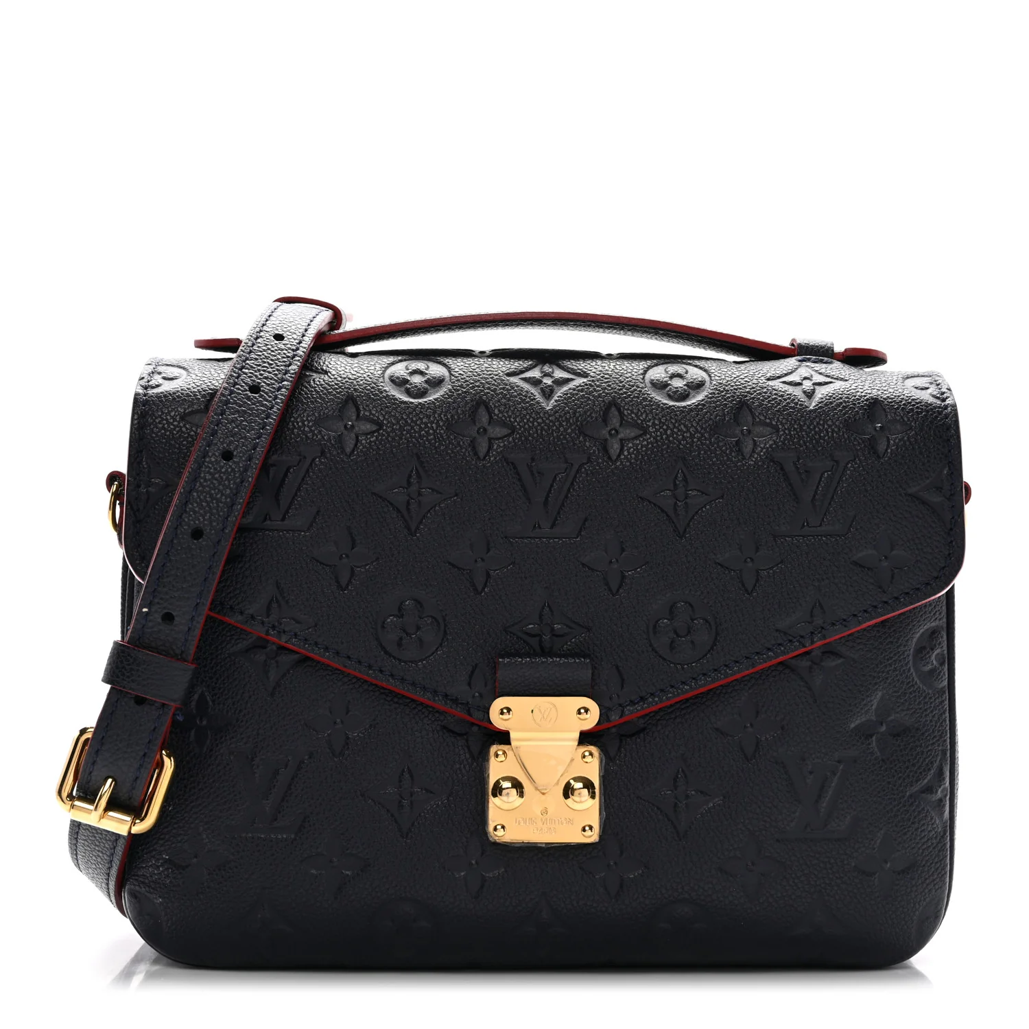 Empreinte Pochette Metis Marine Rouge