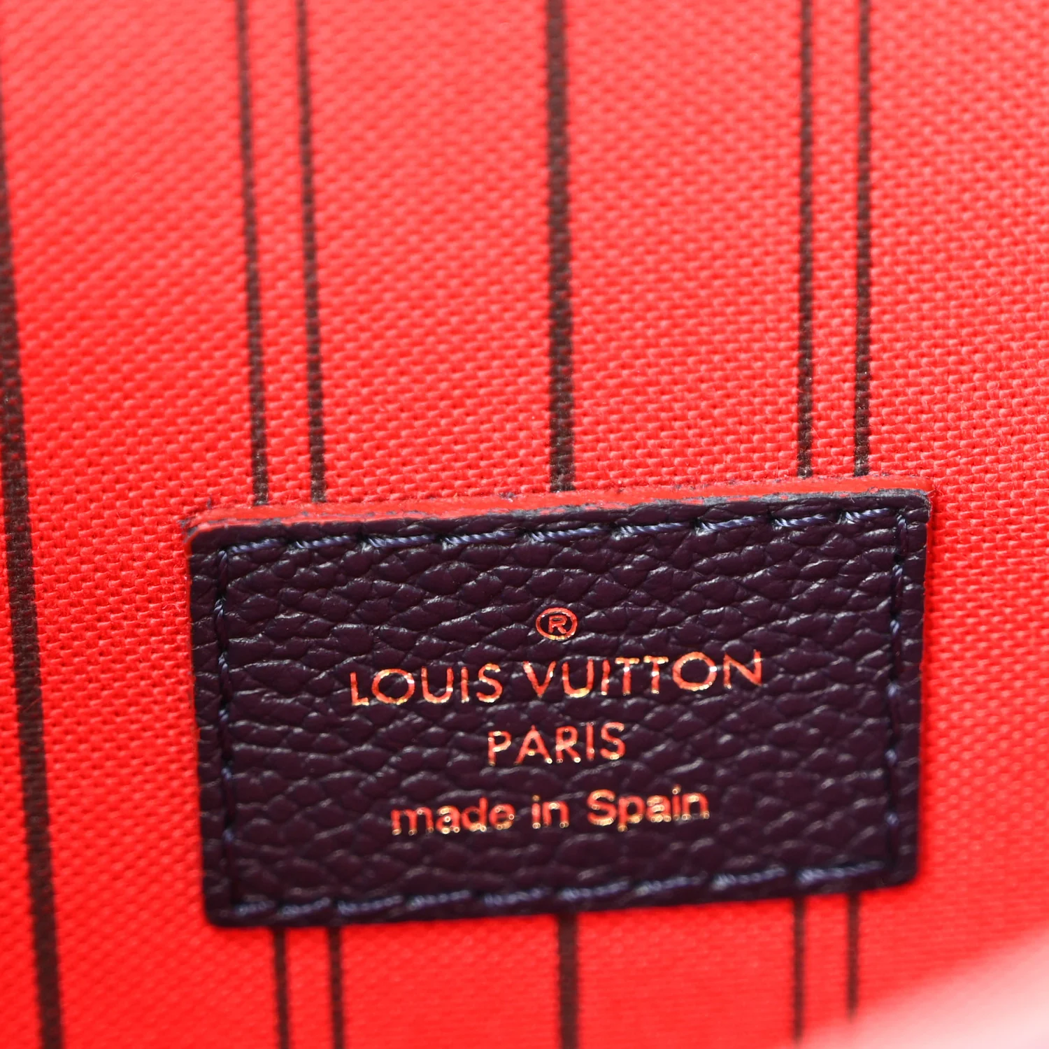Empreinte Pochette Metis Marine Rouge - Image 6