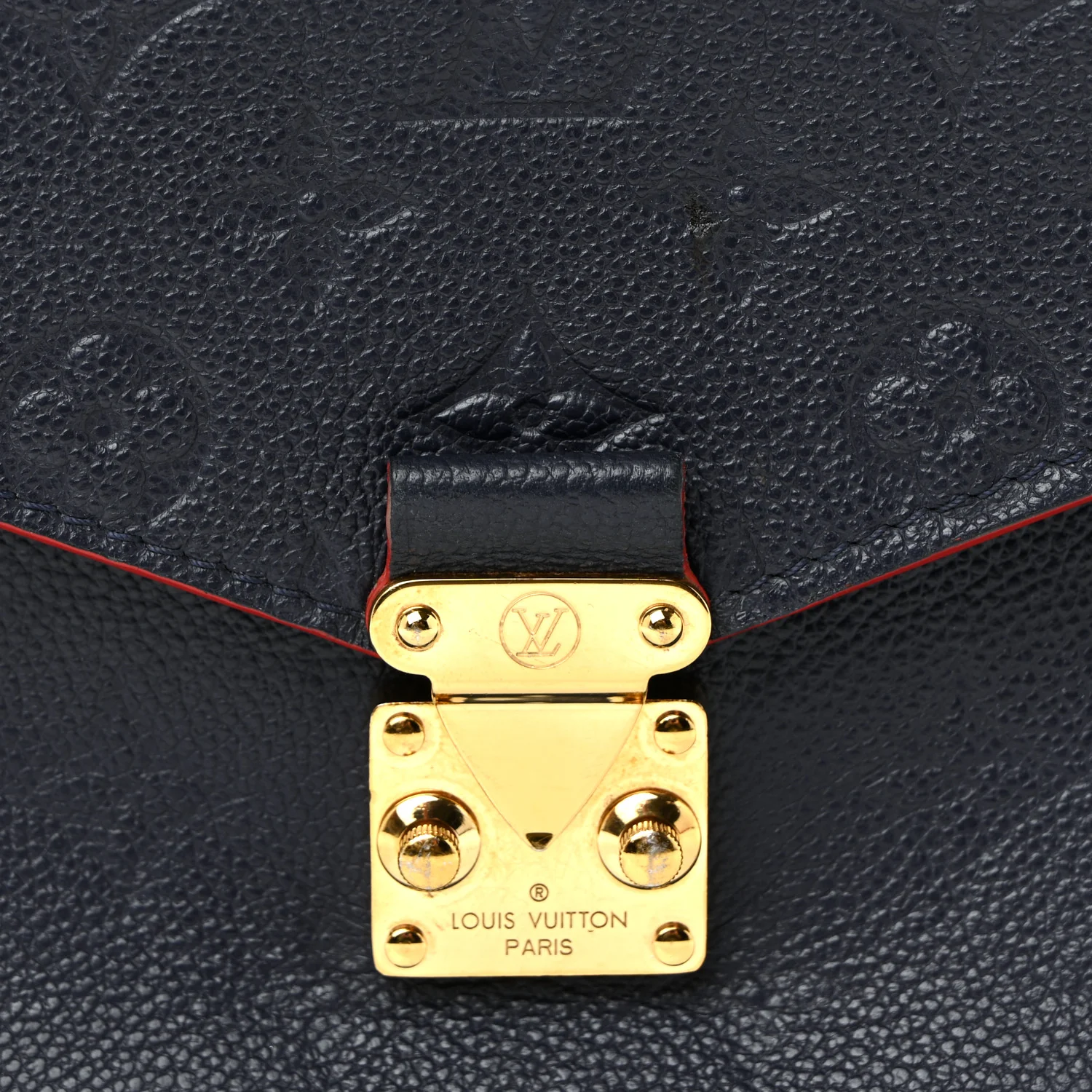 Empreinte Pochette Metis Marine Rouge - Image 7