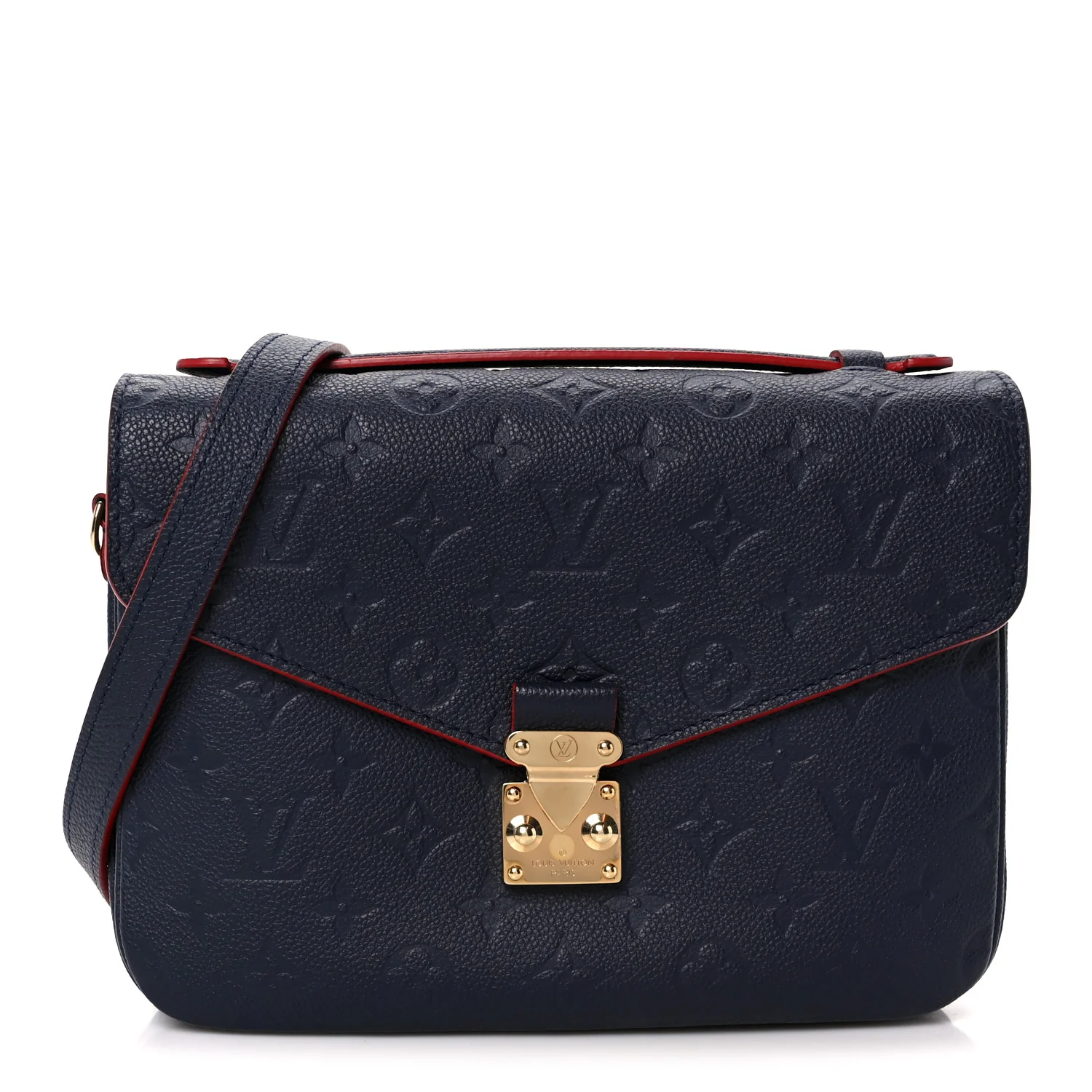 Empreinte Pochette Metis Marine Rouge
