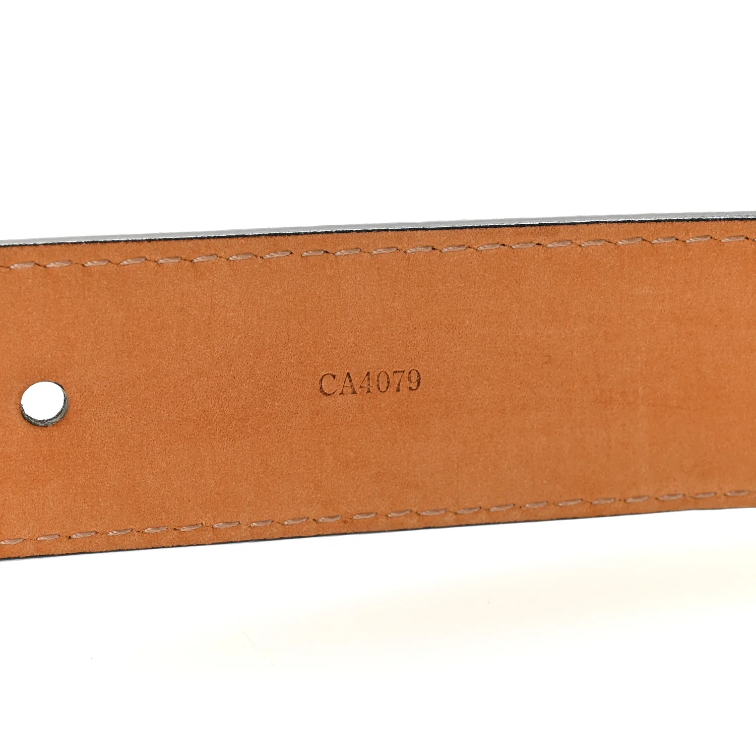 Epi 30mm LV Initiales Belt 85 34 Black - Image 7