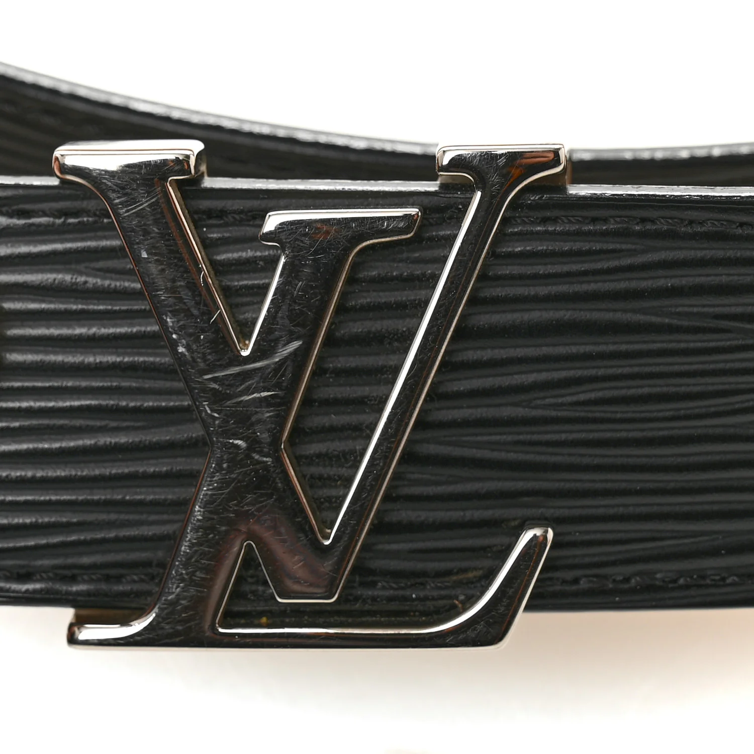 Epi 30mm LV Initiales Belt 85 34 Black - Image 8