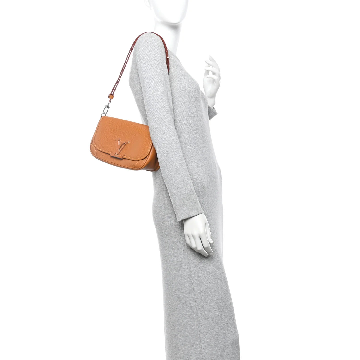 Epi Buci Crossbody Gold Honey - Image 2