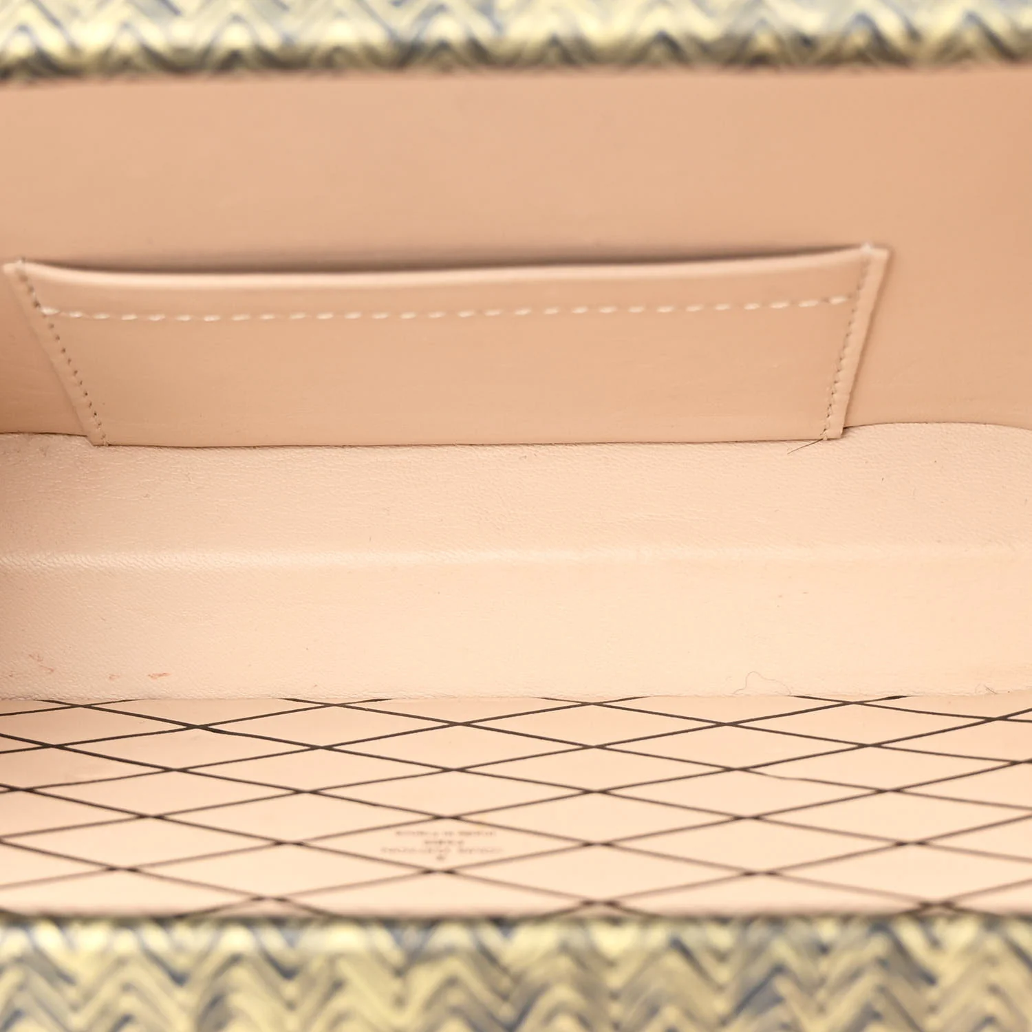 Epi Chevron Printed Petite Malle - Image 5