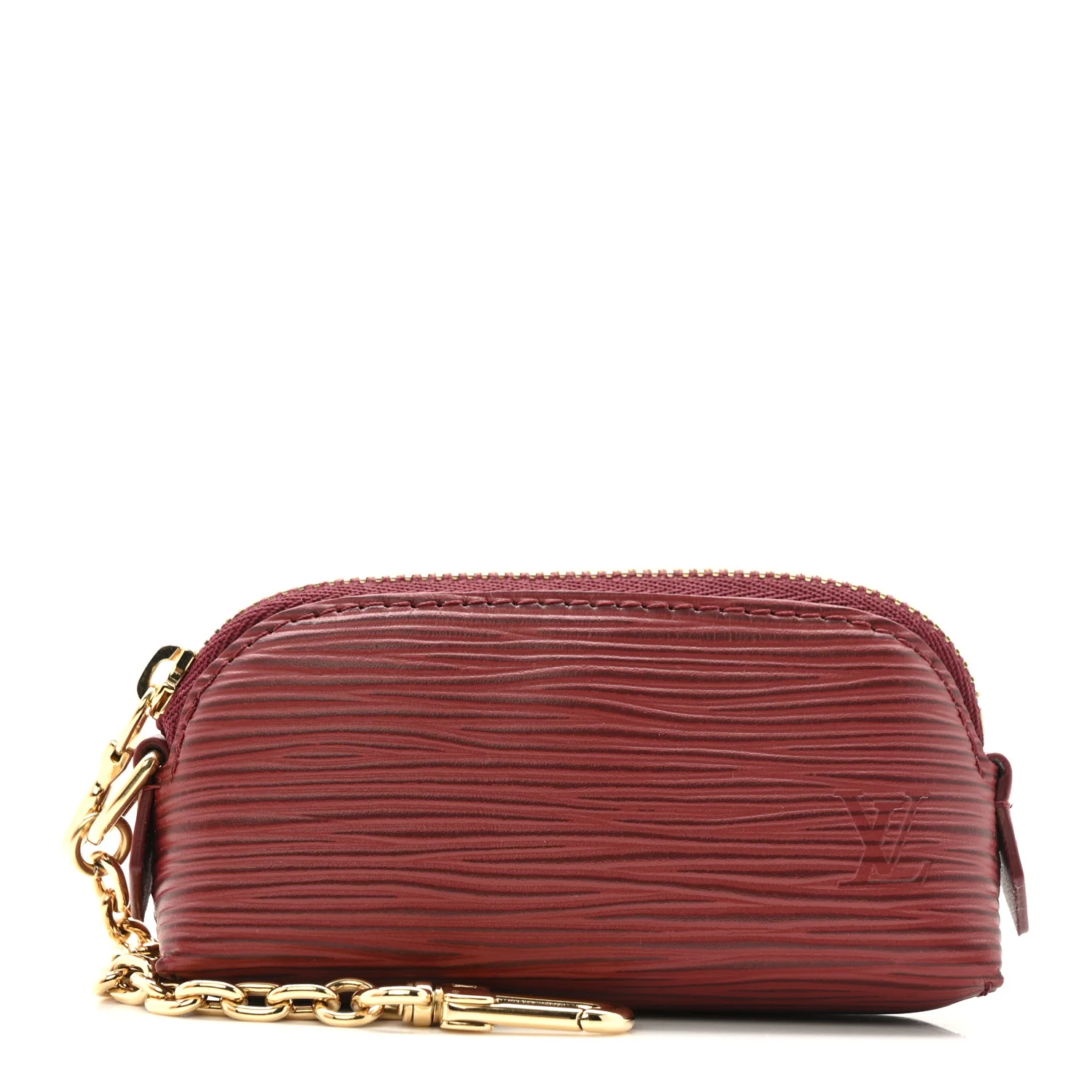 Epi Cosmetic Lipstick Pouch Monogram Rouge