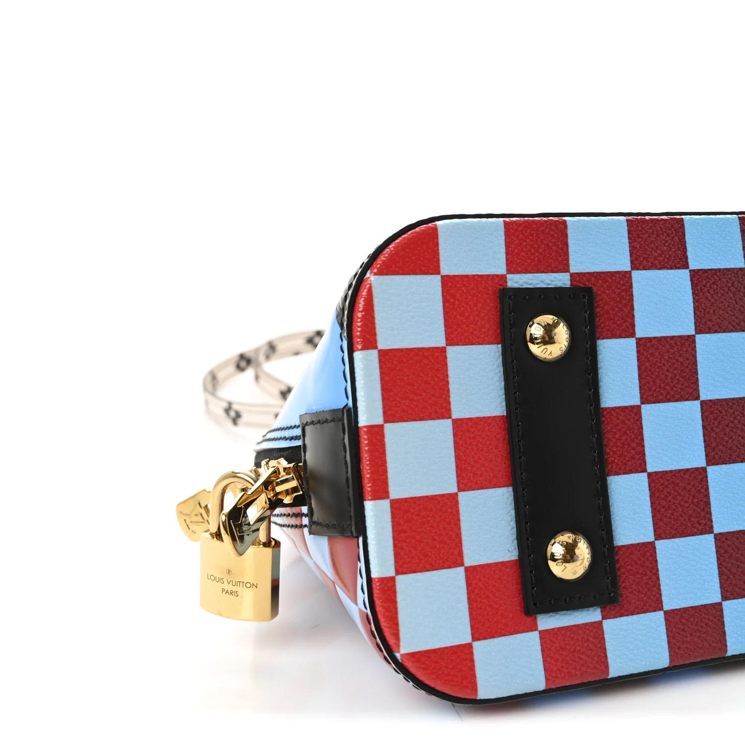 Epi Damier Race Alma BB Blue Vert - Image 7