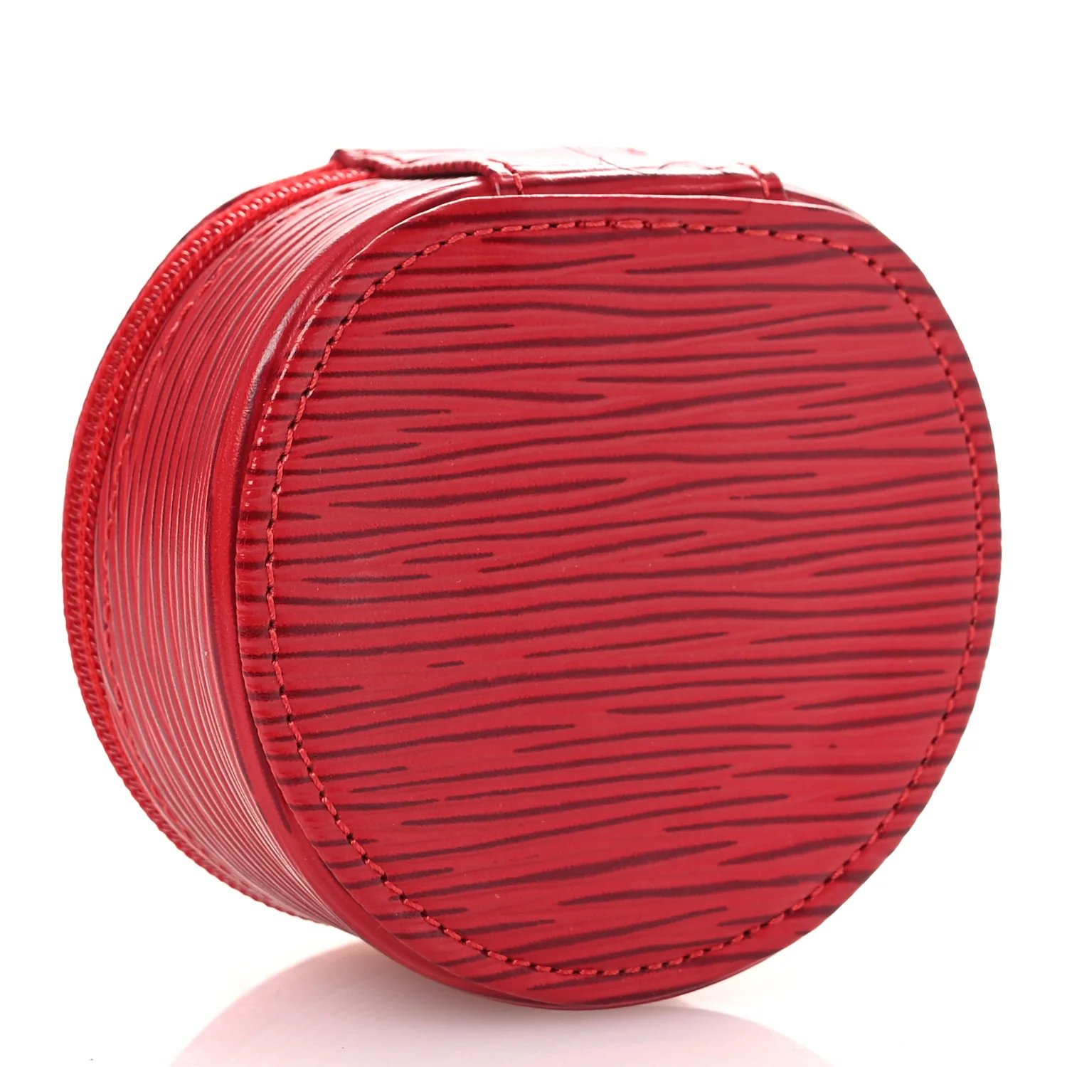 Epi Ecrin Bijoux 8cm Jewelry Box Case Castillan Red - Image 3