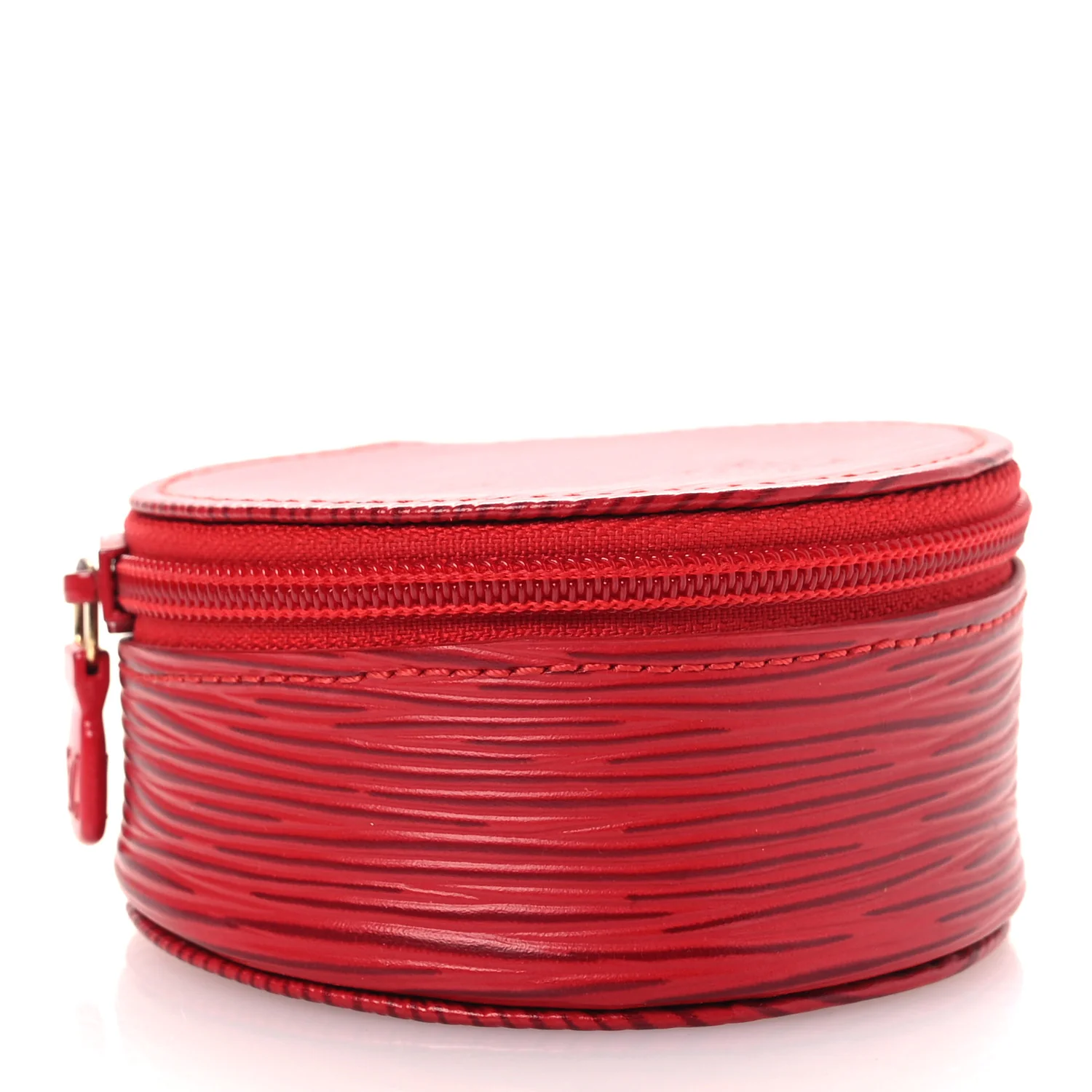 Epi Ecrin Bijoux 8cm Jewelry Box Case Castillan Red - Image 4