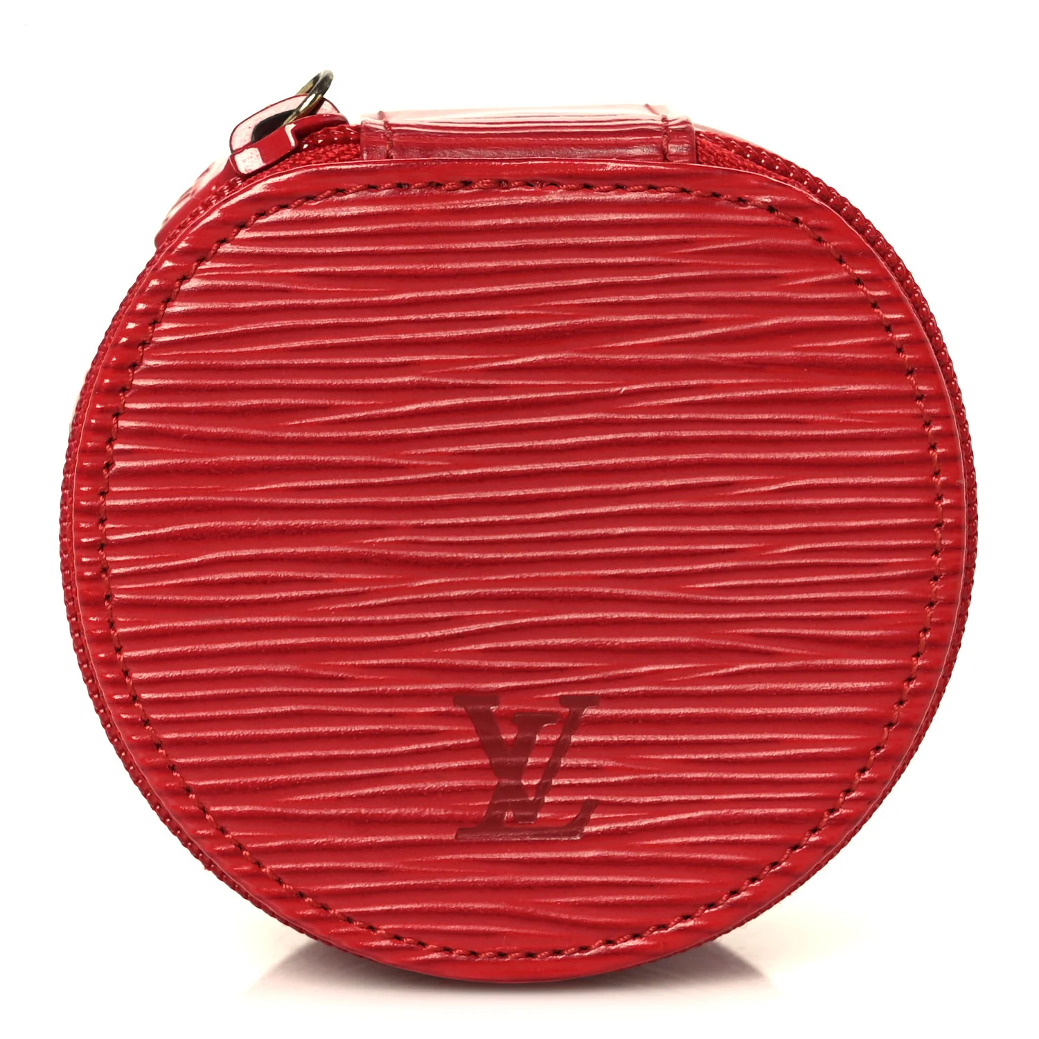 Epi Ecrin Bijoux 8cm Jewelry Box Case Castillan Red