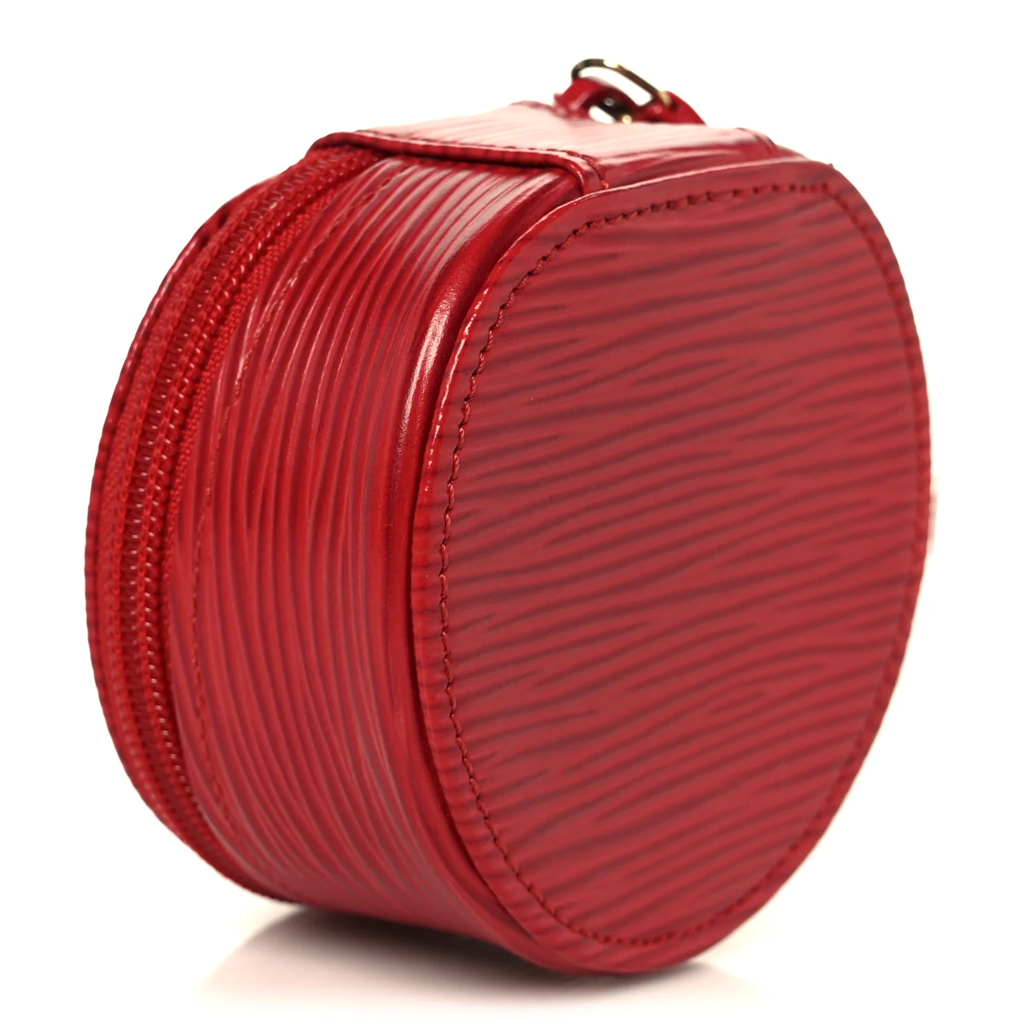Epi Ecrin Bijoux 8cm Jewelry Box Case Castillan Red - Image 3