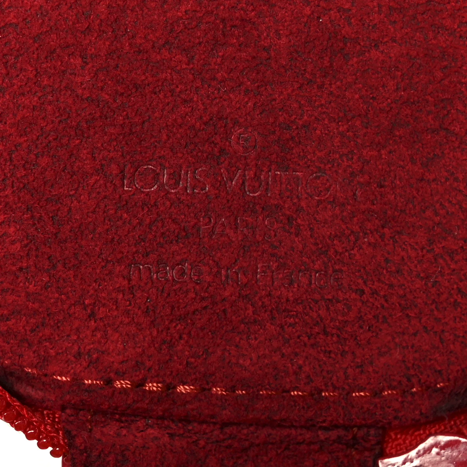 Epi Ecrin Bijoux 8cm Jewelry Box Case Castillan Red - Image 6