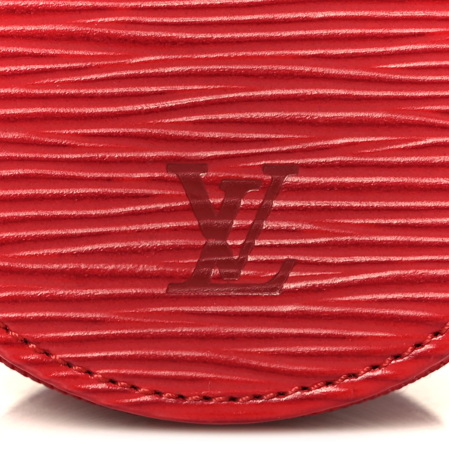 Epi Ecrin Bijoux 8cm Jewelry Box Case Castillan Red - Image 7