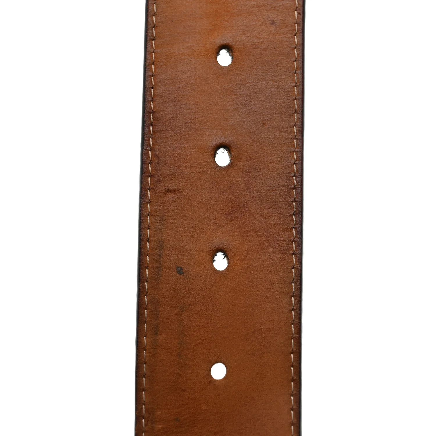 Epi Electric 40mm LV Initiales Belt 90 36 Black - Image 6
