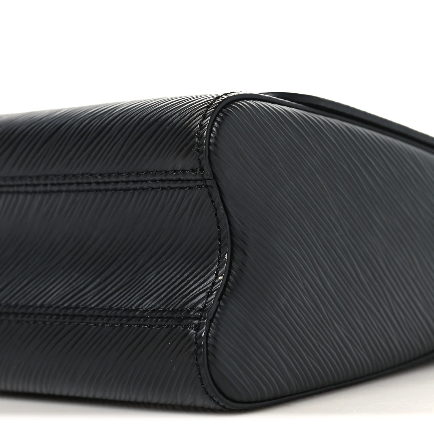 Epi Flowers Twist Shoulder Bag MM  Black - Image 10