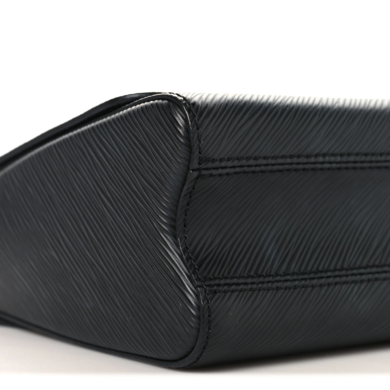 Epi Flowers Twist Shoulder Bag MM  Black - Image 9