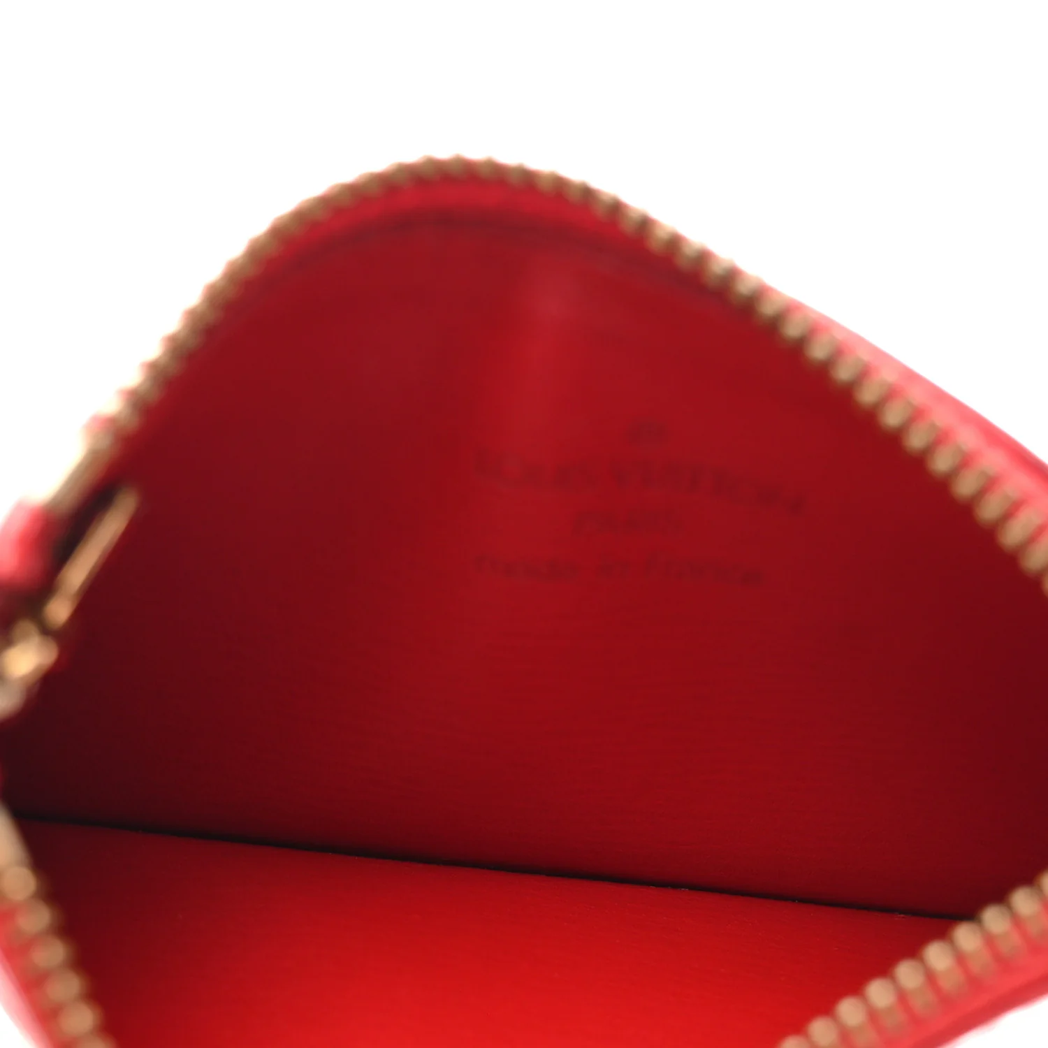 Epi Key Pouch Castillan Red - Image 5