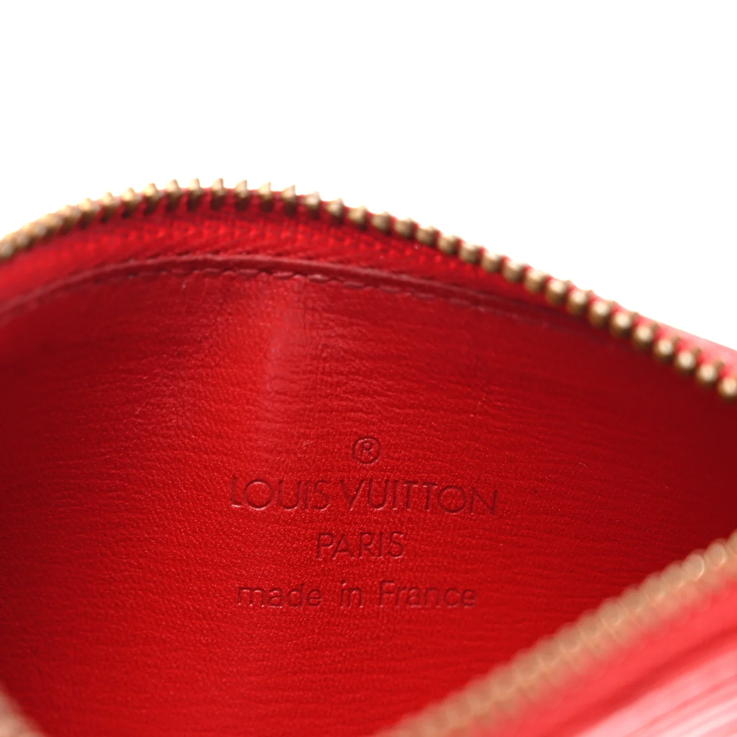 Epi Key Pouch Castillan Red - Image 6