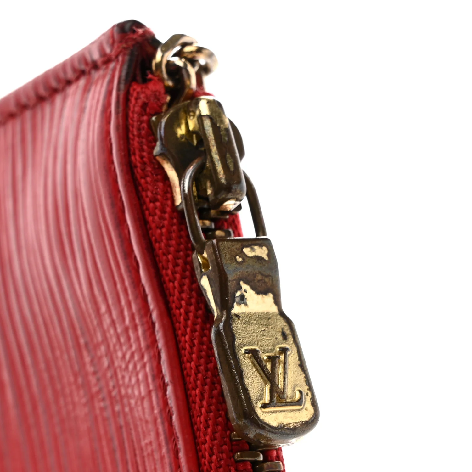 Epi Key Pouch Castillan Red - Image 7
