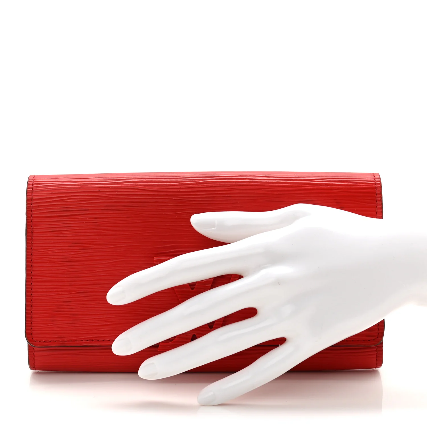 Epi Louise Wallet Coquelicot - Image 2