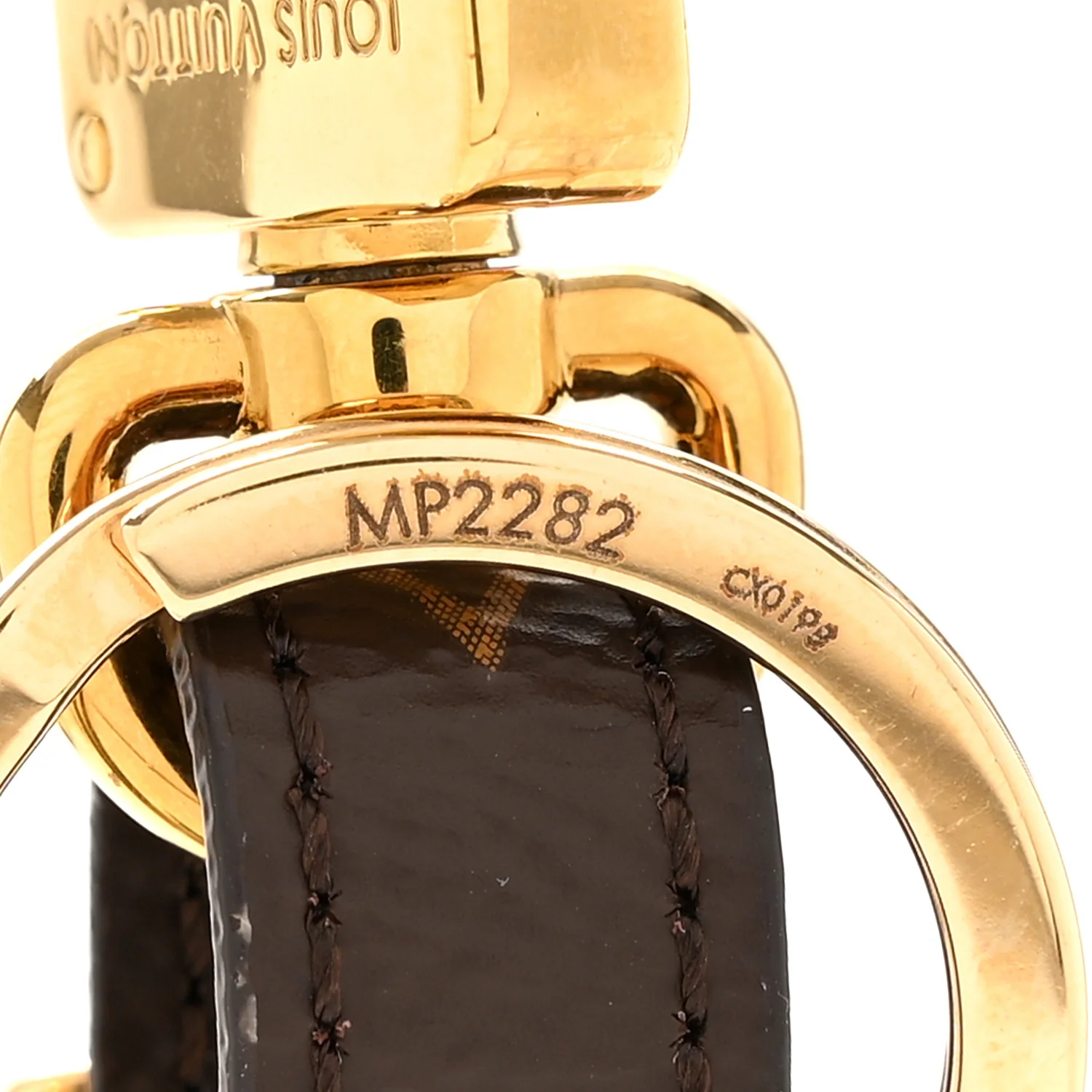 Epi Monogram Catogram Bag Charm Key Holder Gris - Image 4