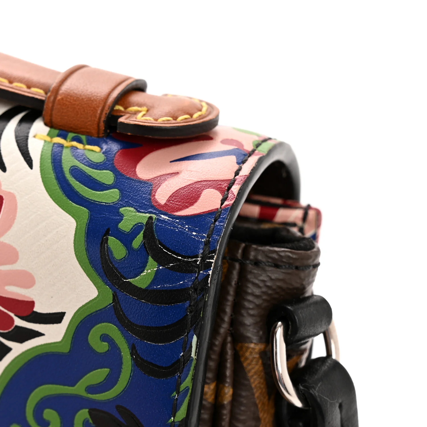 Epi Monogram Floral Mini Pochette Metis - Image 13