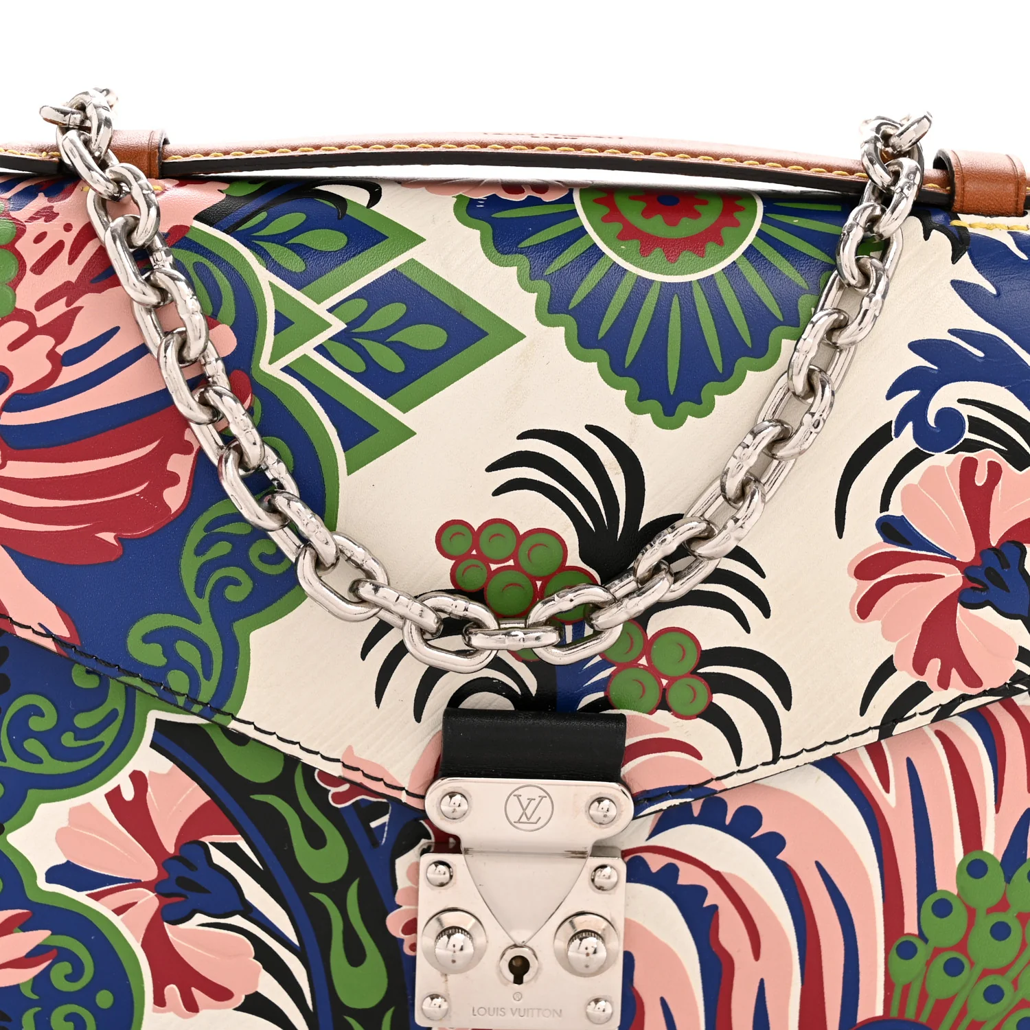Epi Monogram Floral Mini Pochette Metis - Image 8