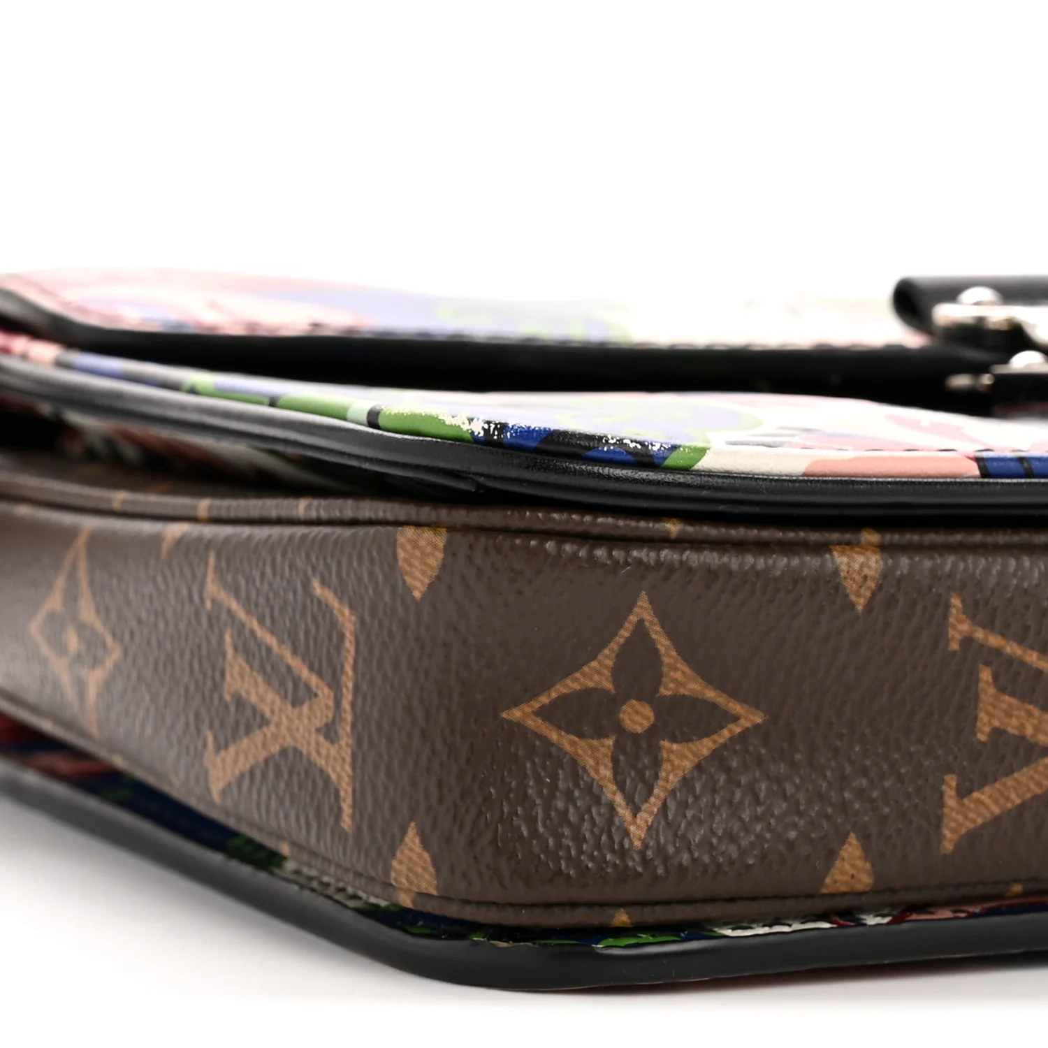 Epi Monogram Floral Mini Pochette Metis - Image 9