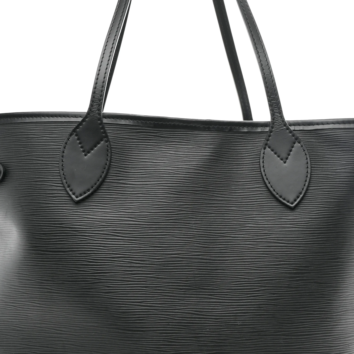 Epi Monogram Neverfull MM Black - Image 8