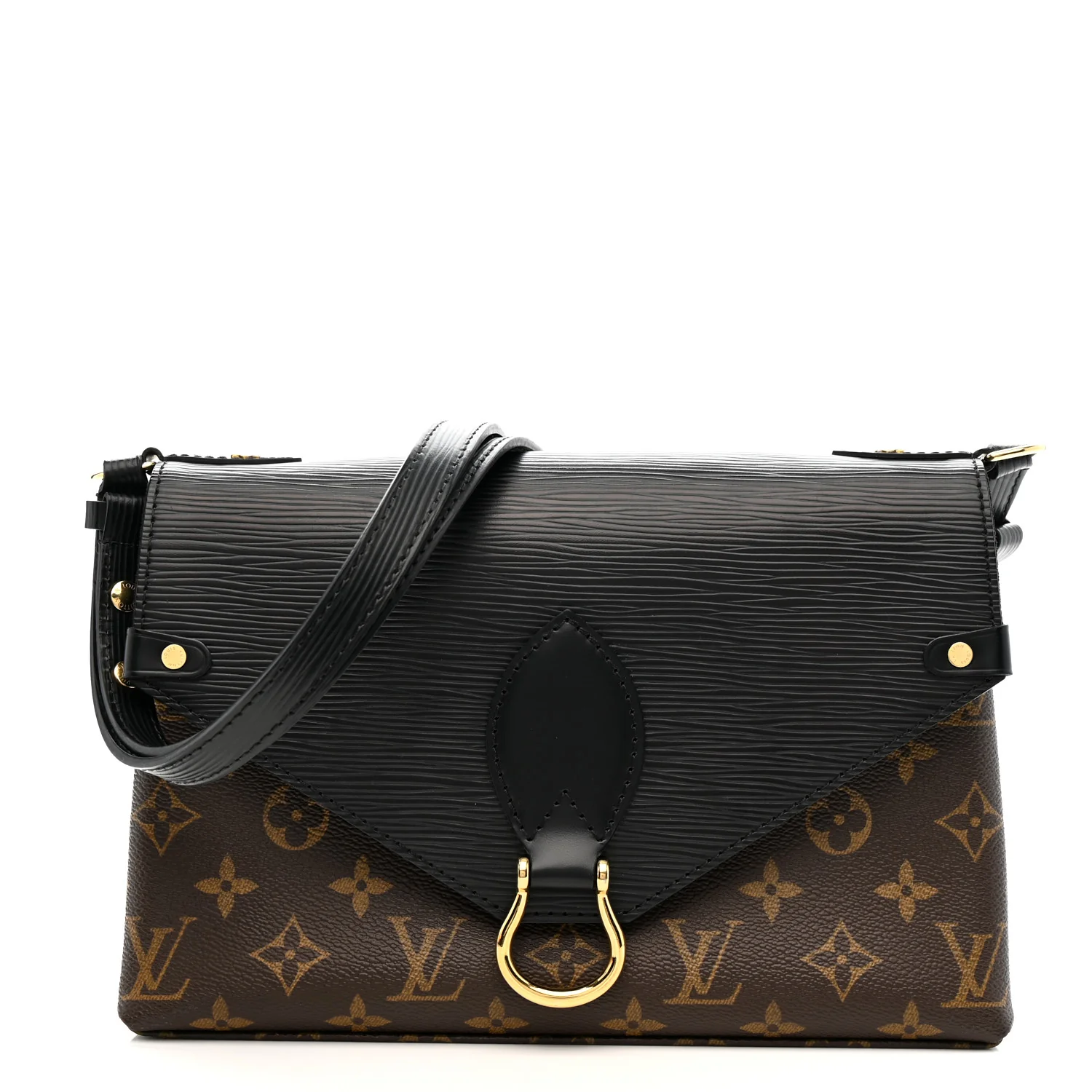 Epi Monogram Saint Michel Black