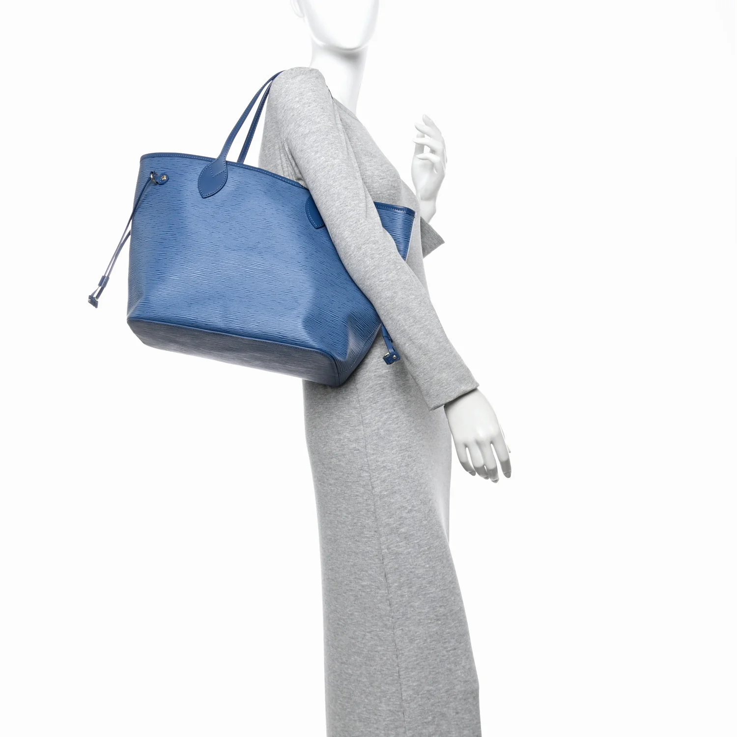 Epi Neverfull MM Denim Blue - Image 2