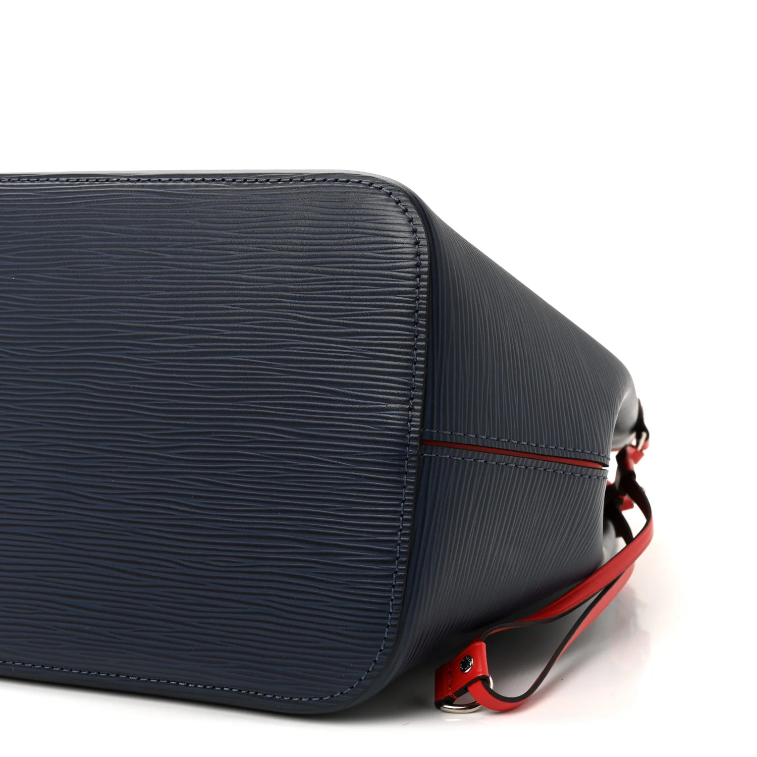 Epi Neverfull MM Indigo Coquelicot - Image 10