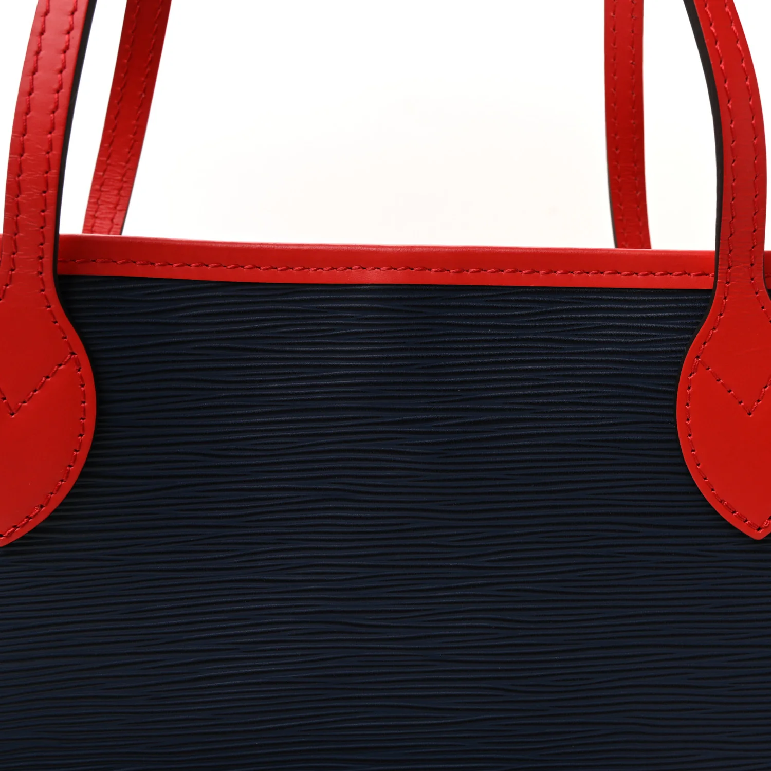 Epi Neverfull MM Indigo Coquelicot - Image 8