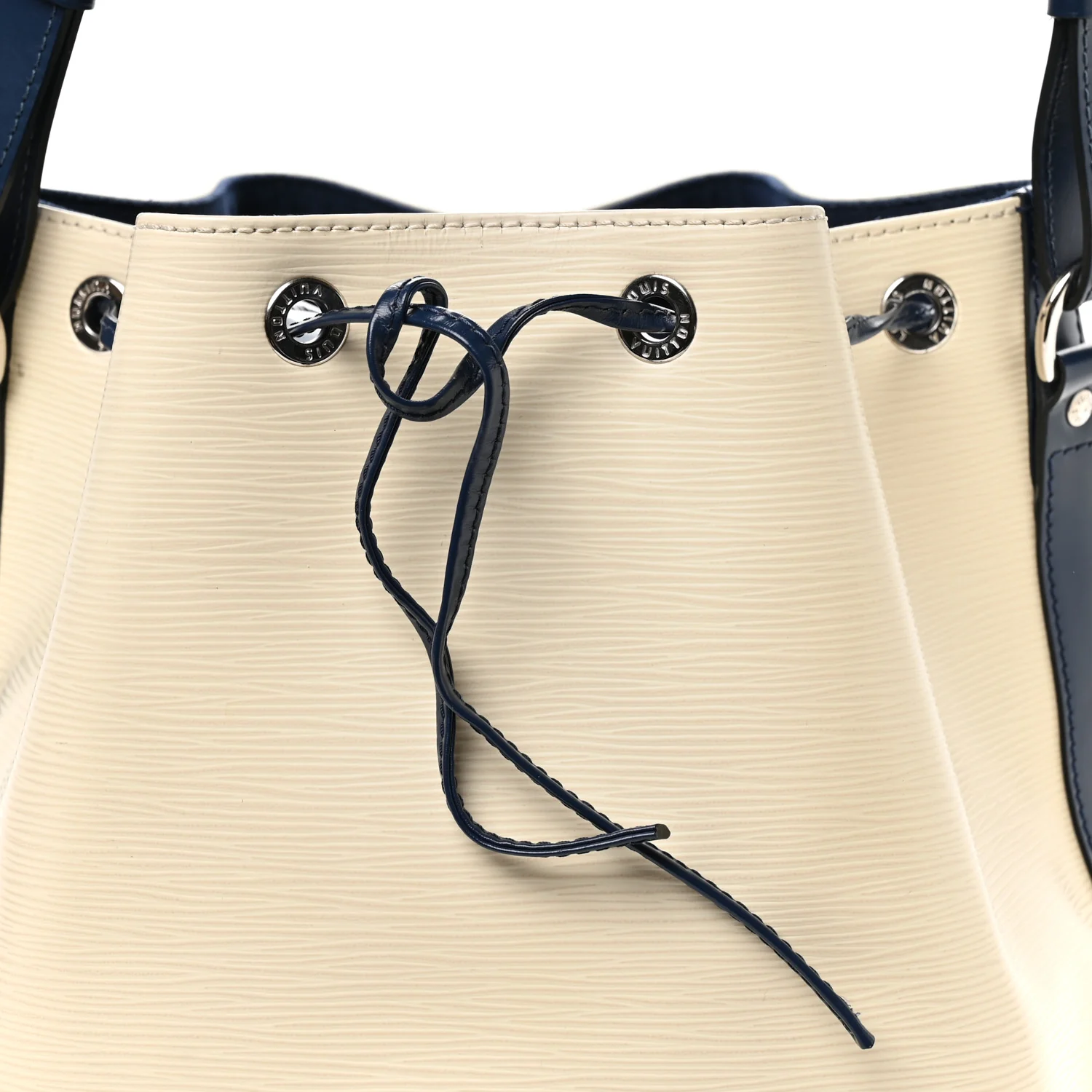 Epi Petit Bi-Color Noe Ivory Indigo - Image 8