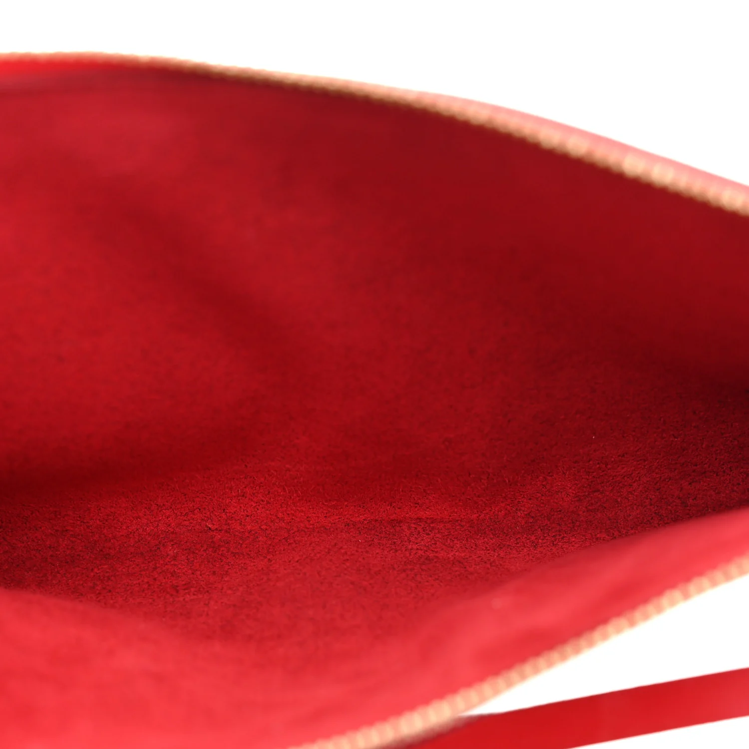 Epi Pochette Accessories 24 Castillan Red - Image 5