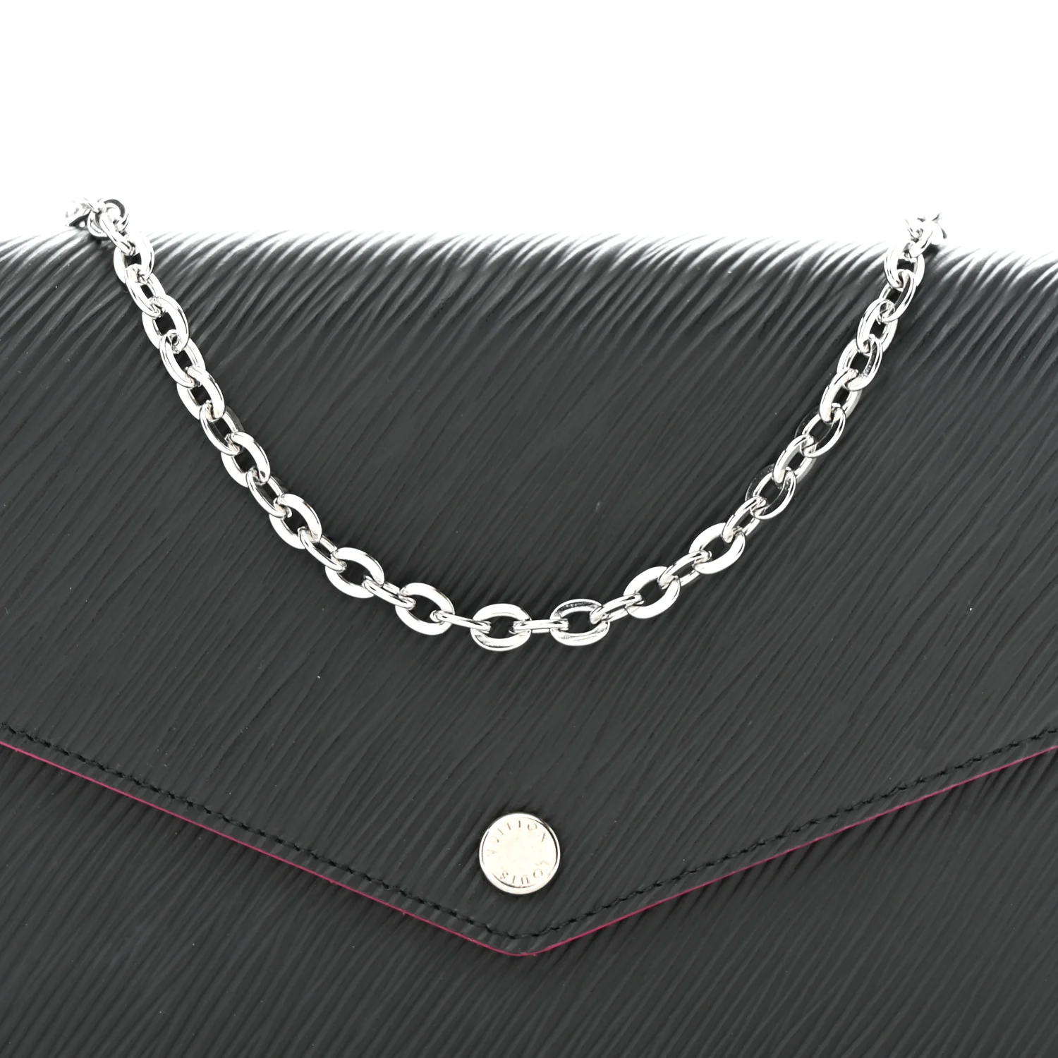Epi Pochette Felicie Black Hot Pink - Image 20