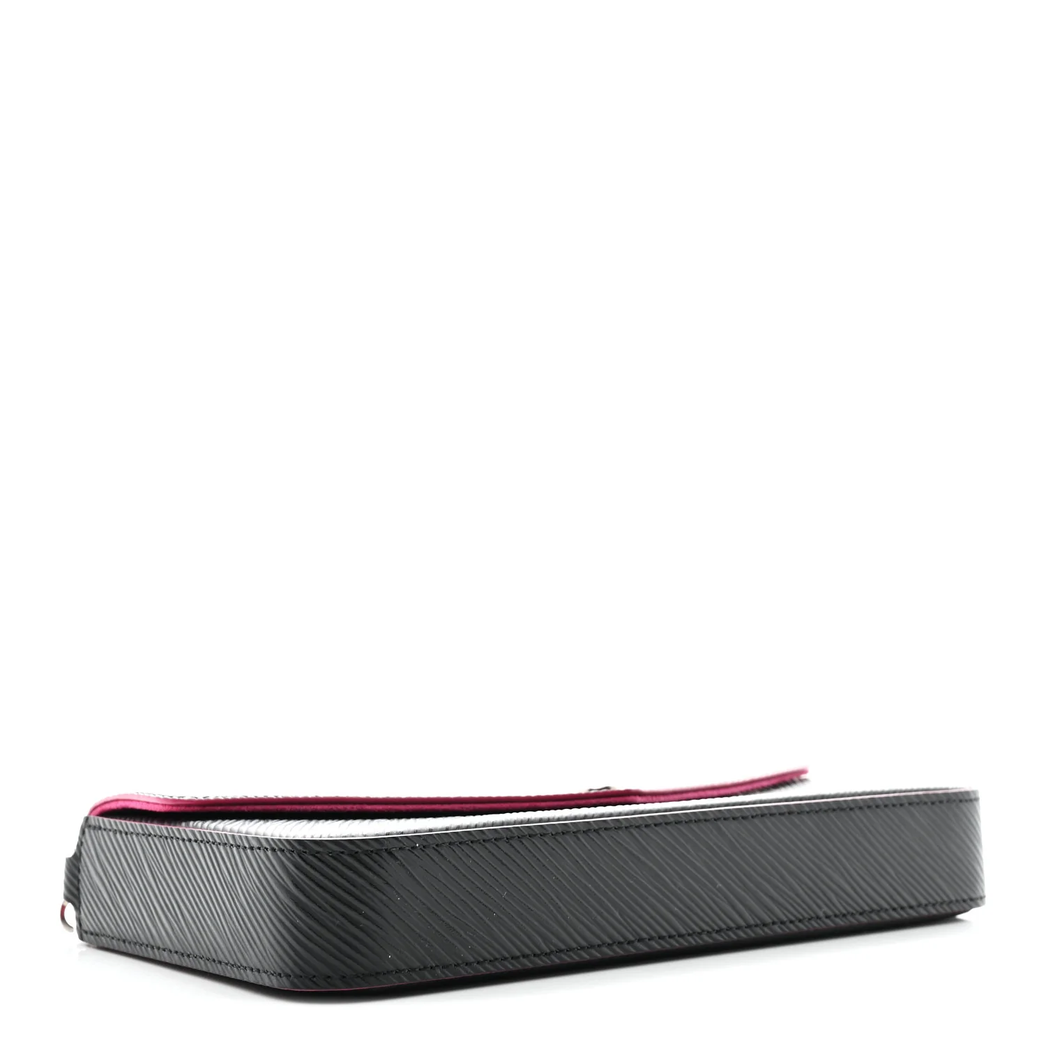 Epi Pochette Felicie Black Hot Pink - Image 8